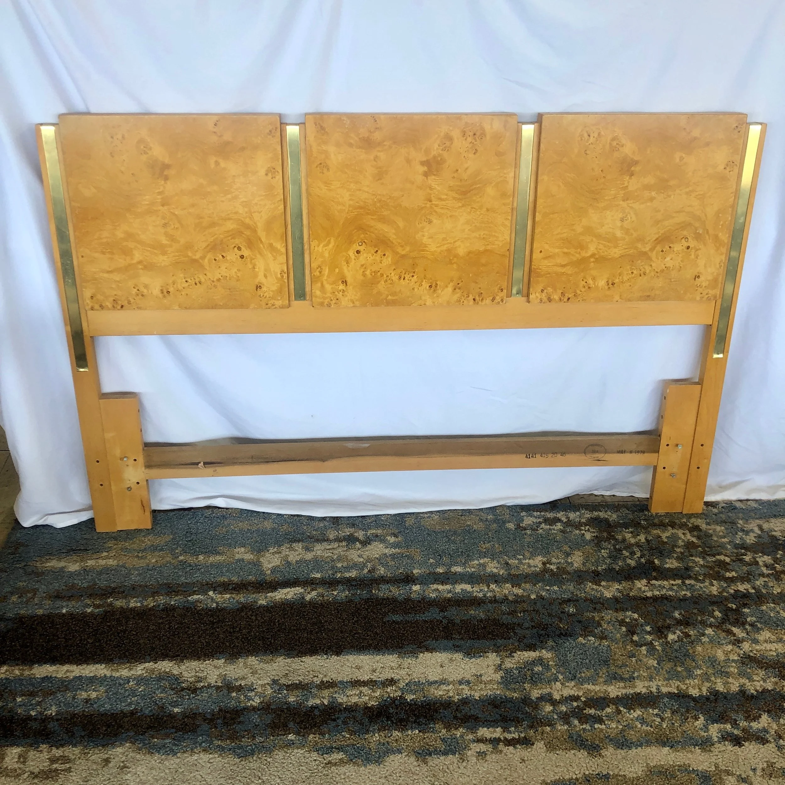 Milo Baughman Style Full/Queen Headboard