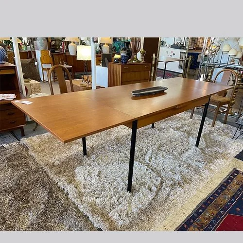 1960s Isa Bergamo Italian Teak Dining Table