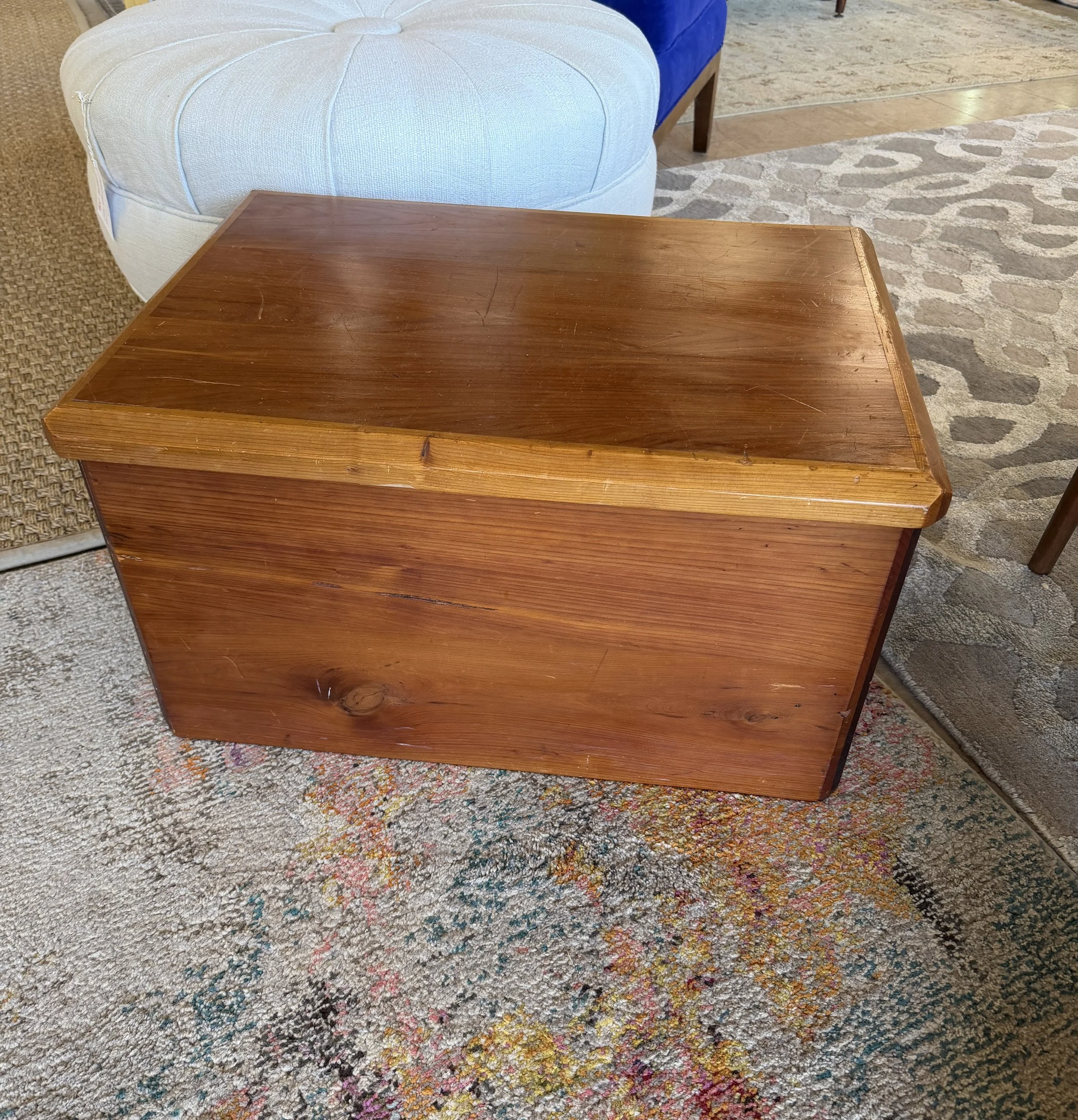 Pine Storage Chest, Cedar-Lined