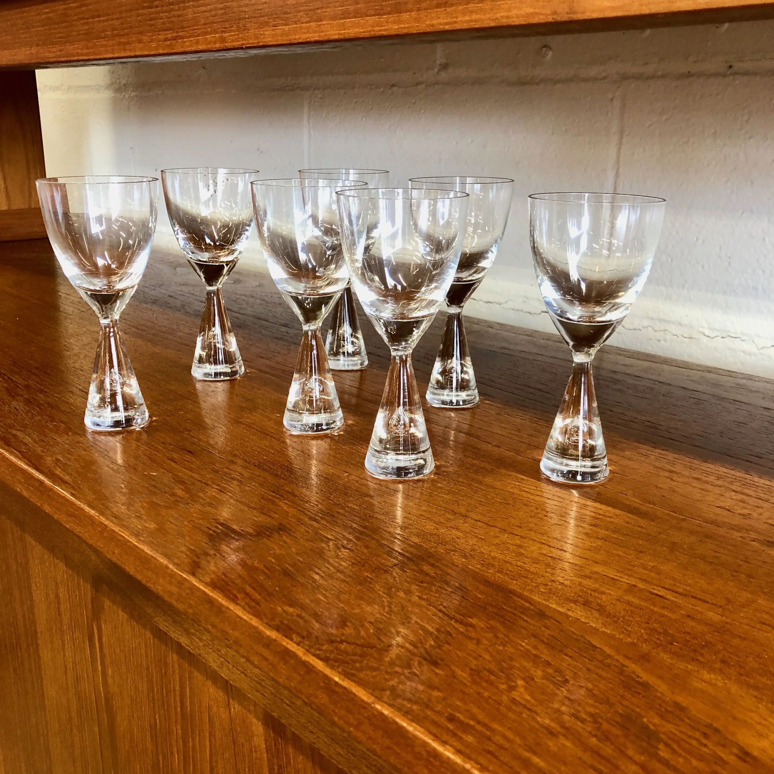Holmegaard Princess Port Glasses