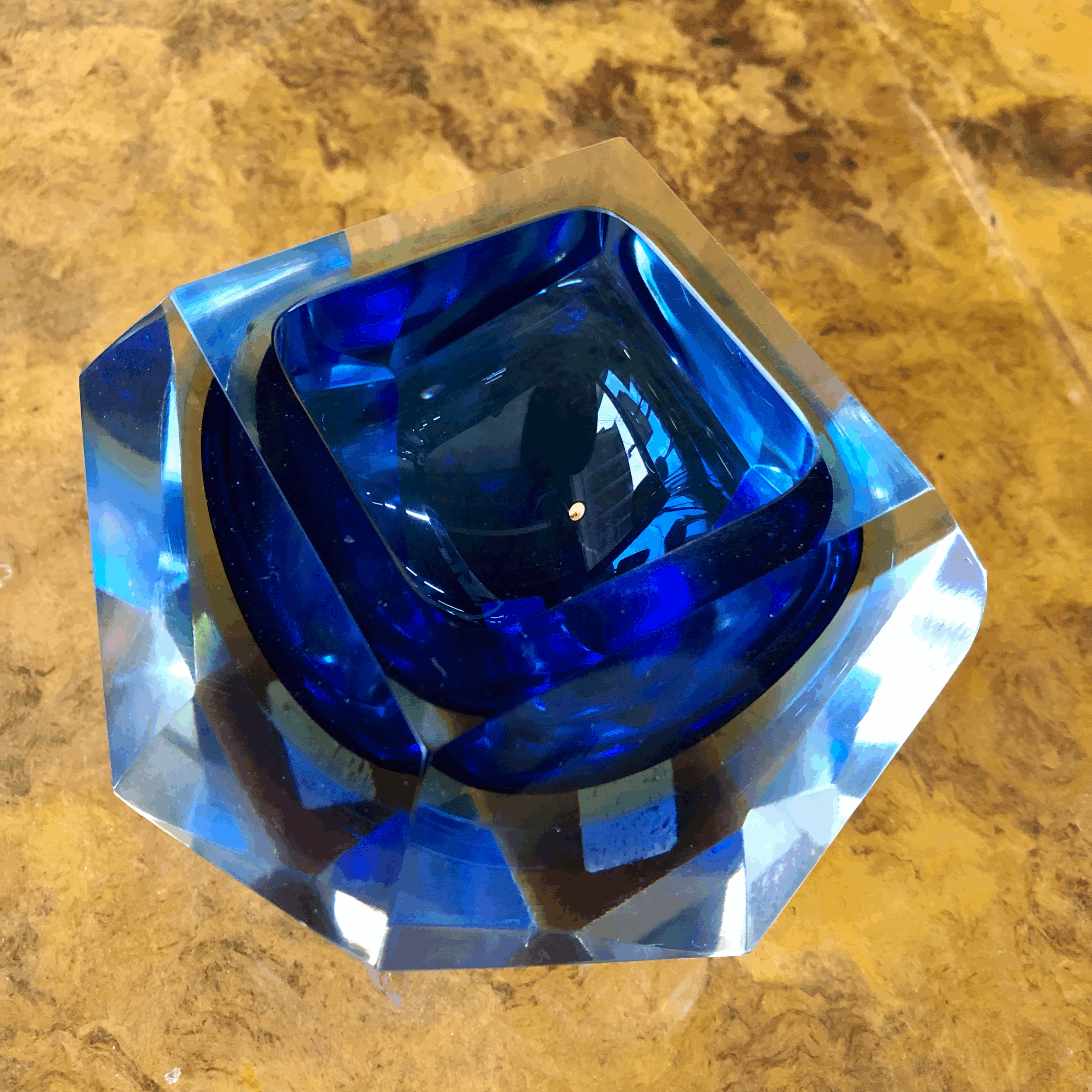 Murano Glass Sculptural Bowl