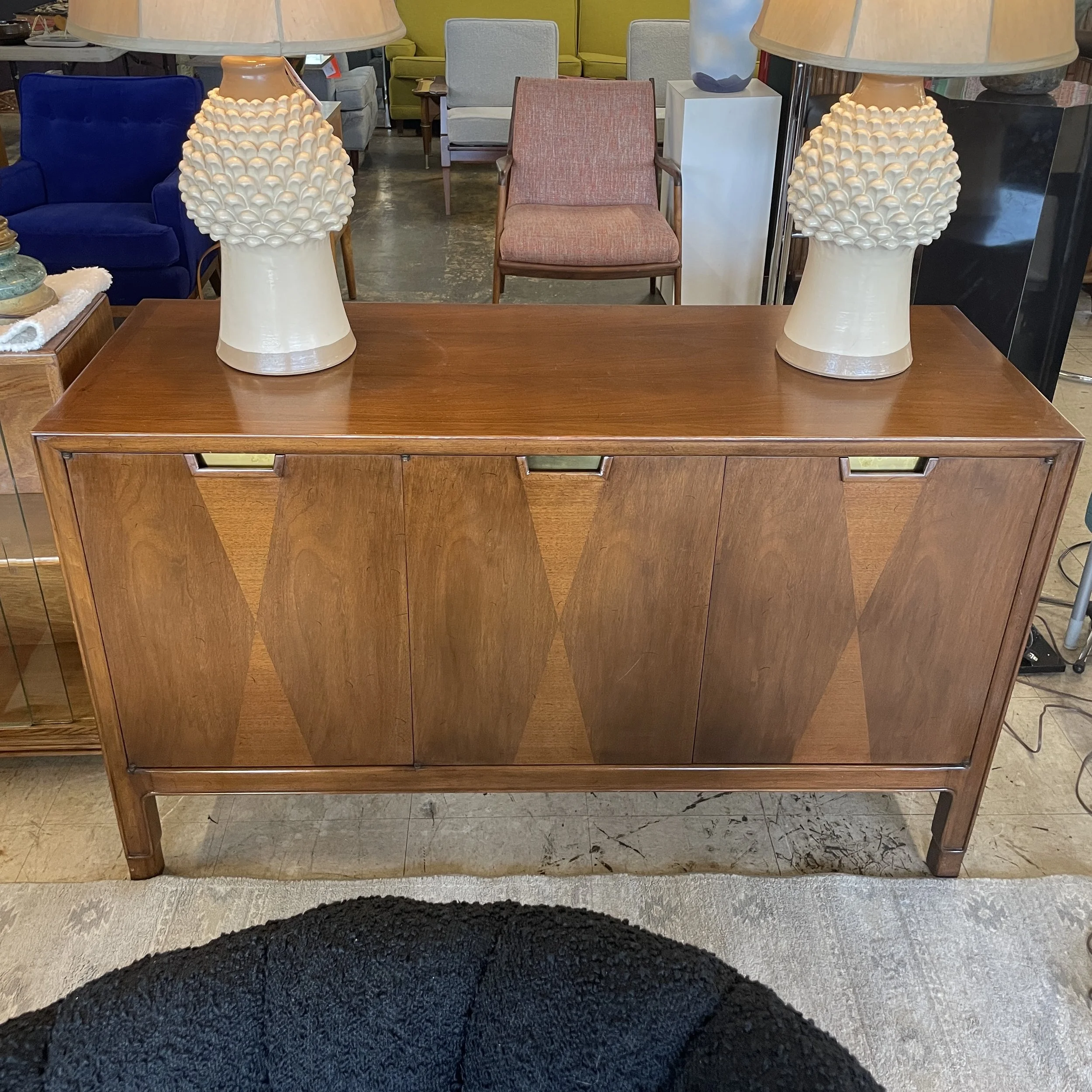 Walnut Credenza by John Stuart for Mt. Airy