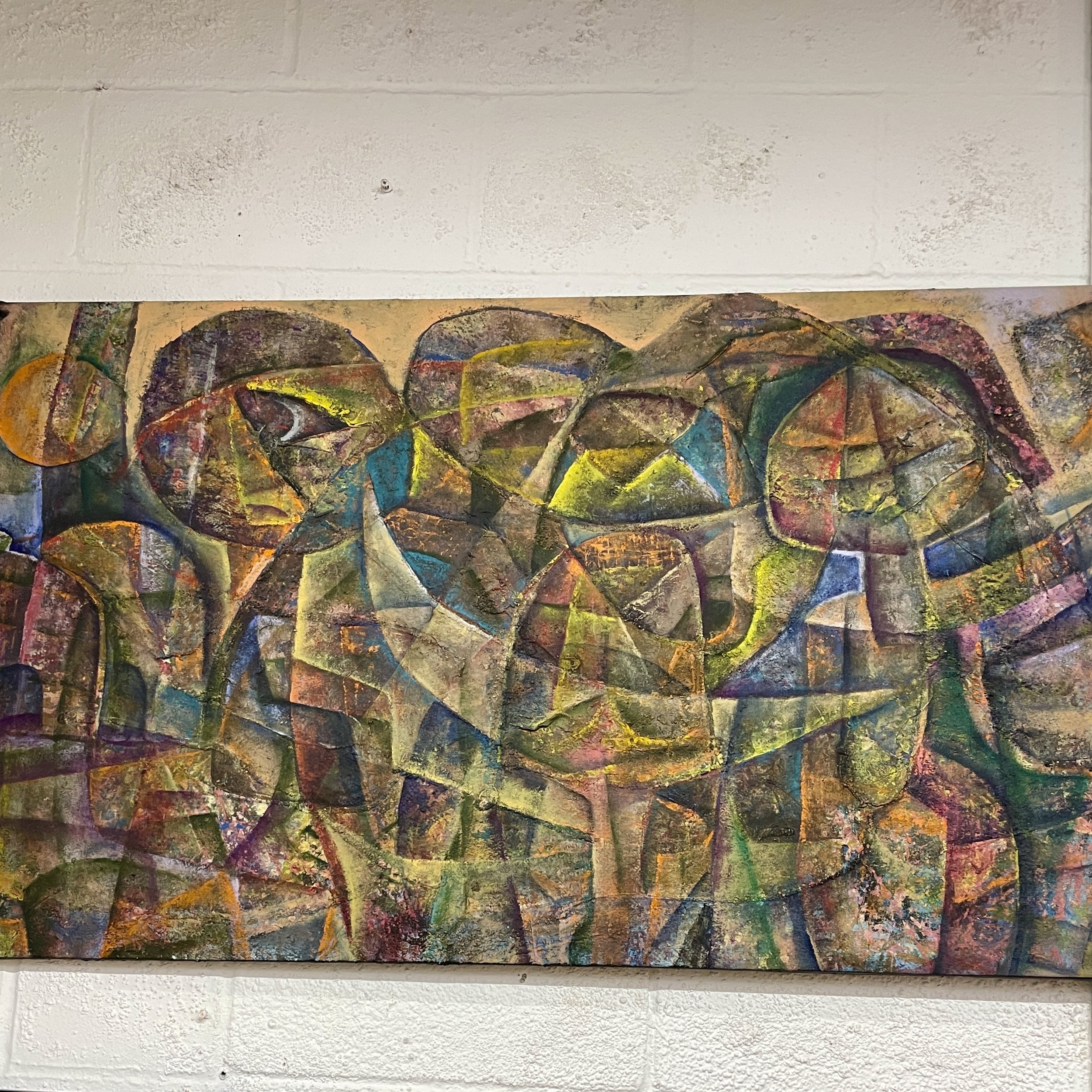 Abstract Expressionist Painting by Martin Tose