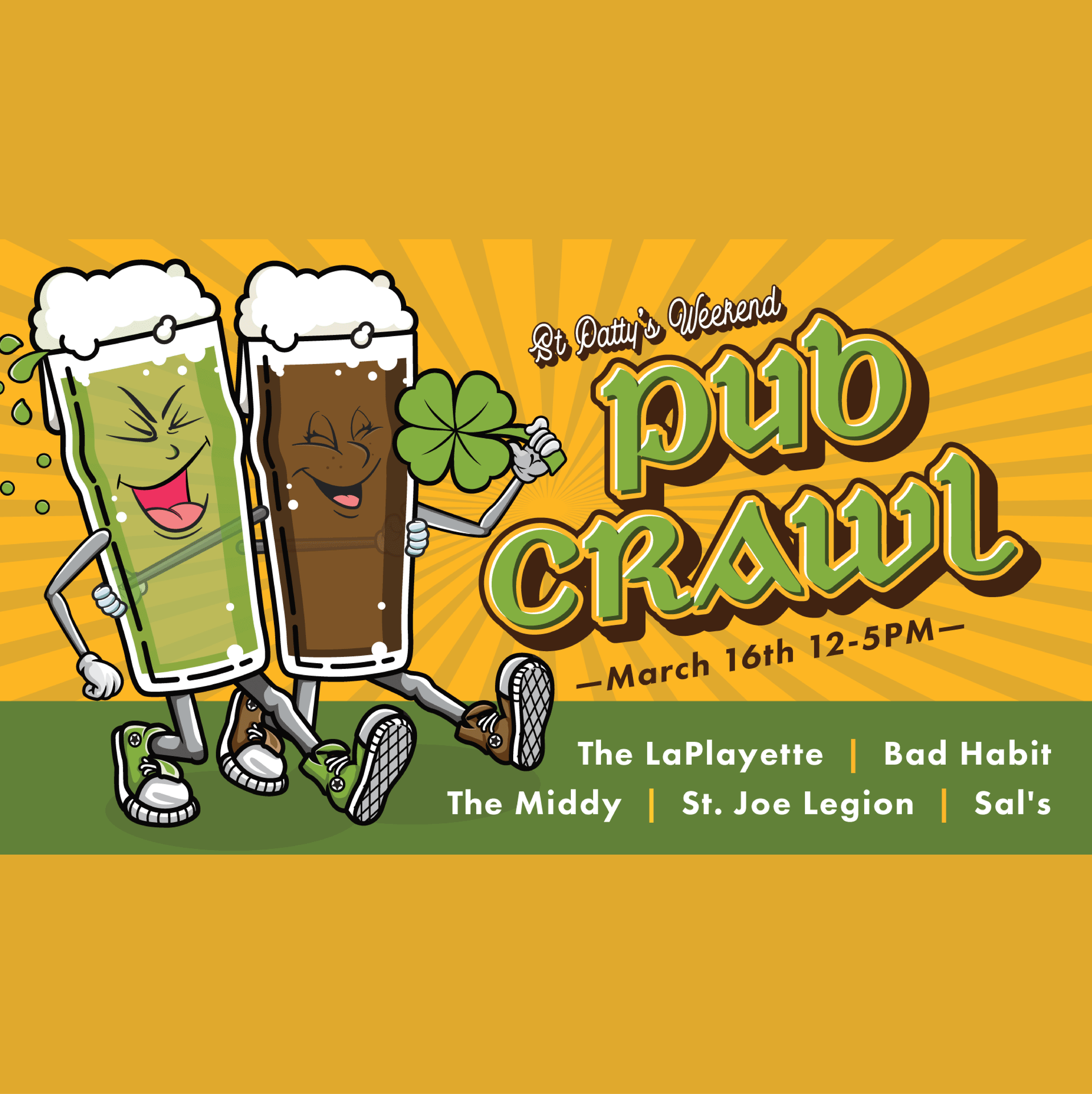 St. Patty's Weekend Pub Crawl