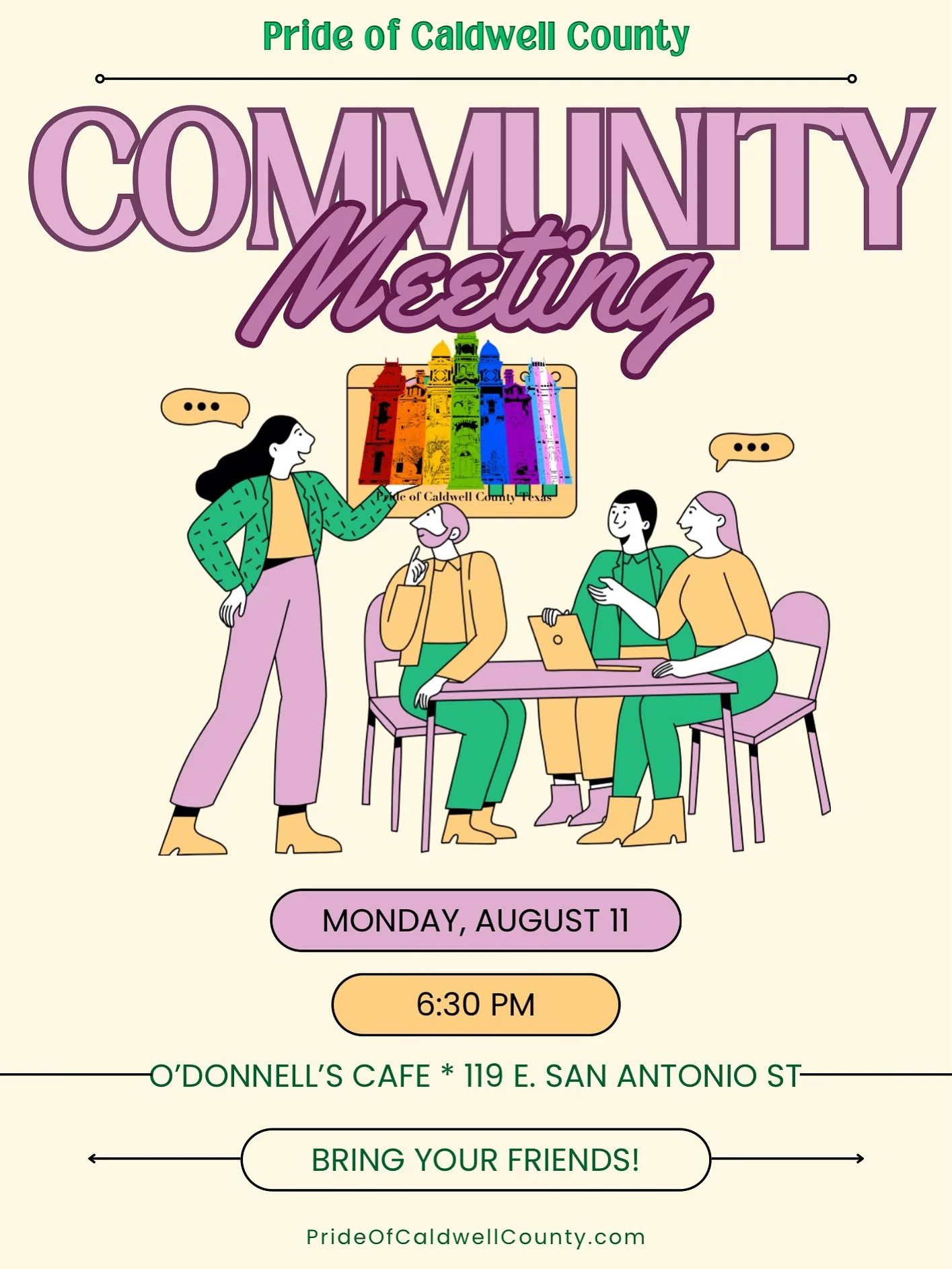 Monthly Community Meeting