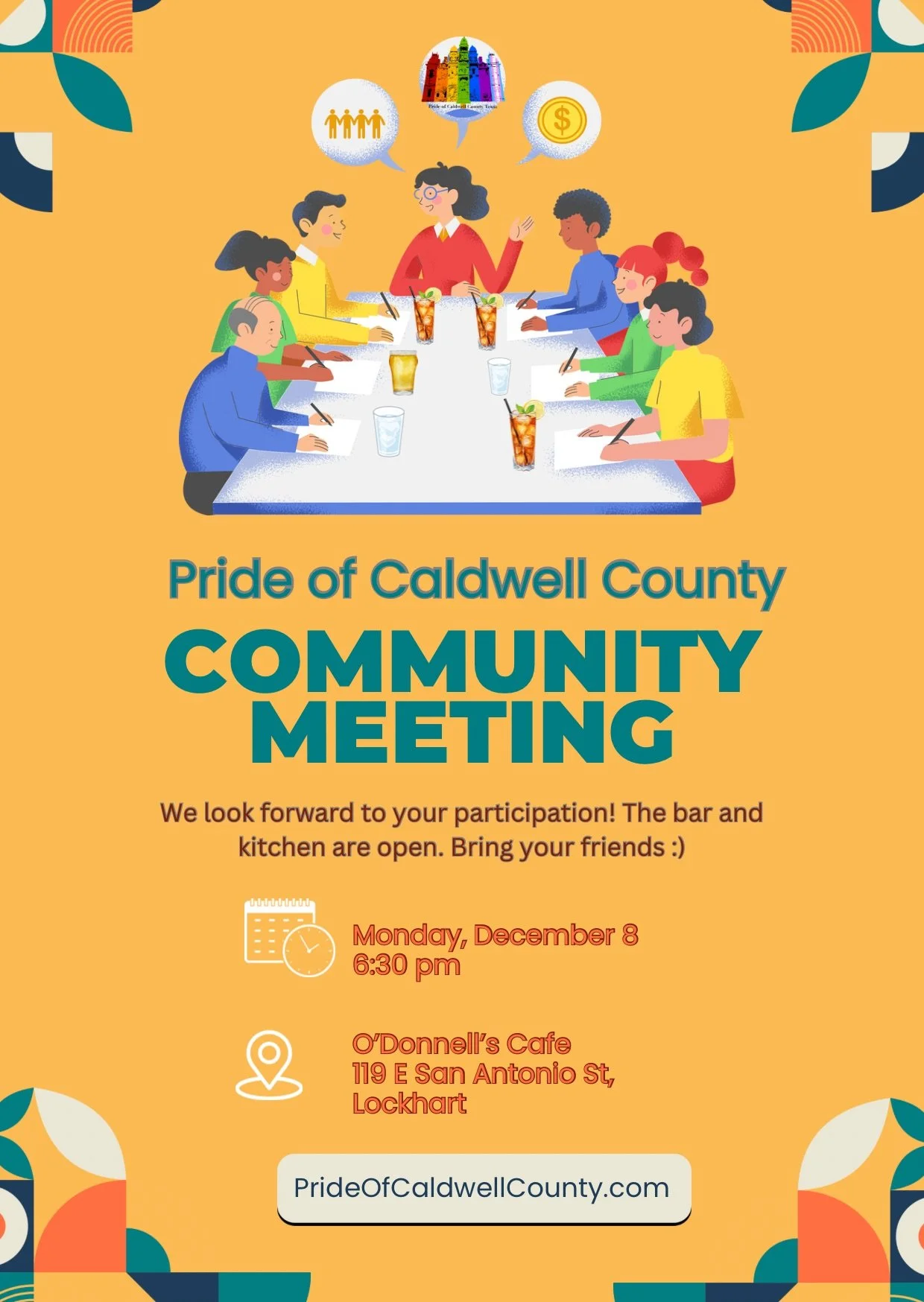 Monthly Community Meeting