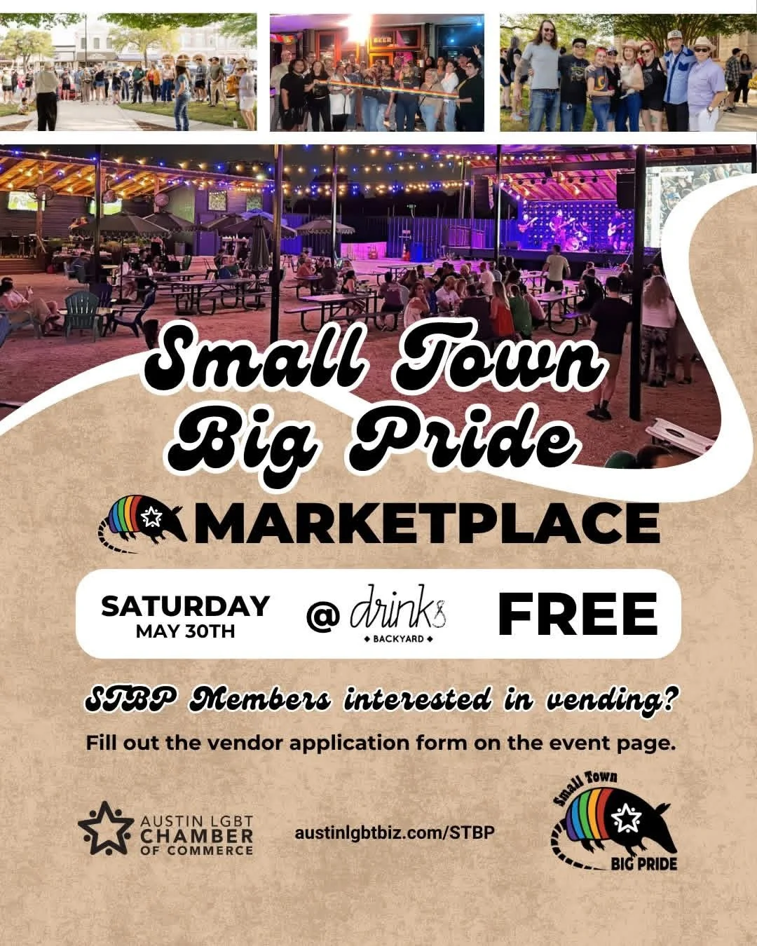 Small Town Big Pride Marketplace & Live Music
