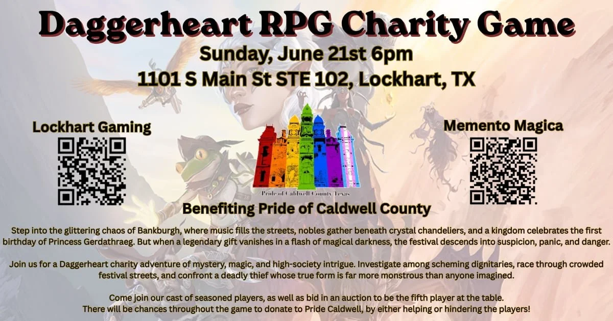 Daggerheart RPG Charity Game
