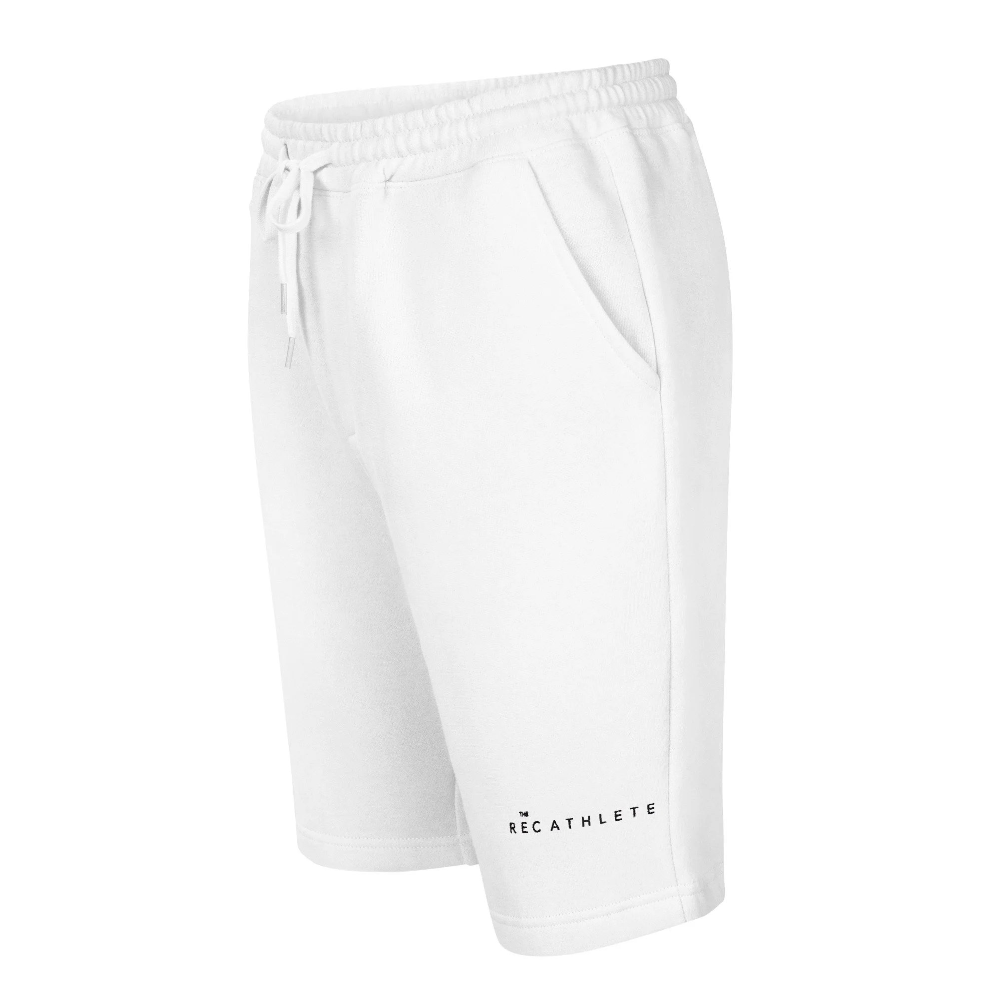 mens-fleece-shorts-white-left-front-6298060a5c6fc.jpg