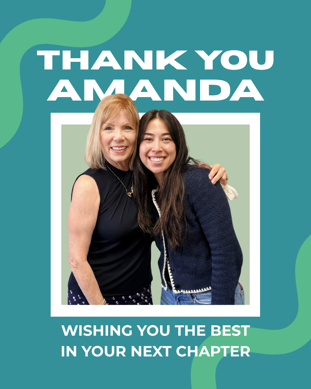 Celebrating Amanda: A Heartfelt Farewell &amp; New Beginnings