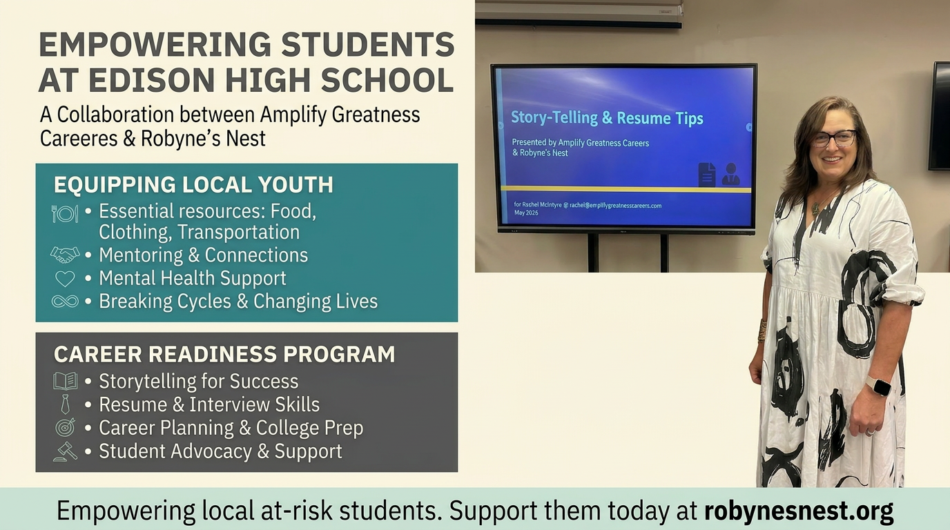 Edison High School with Rachel McIntyre