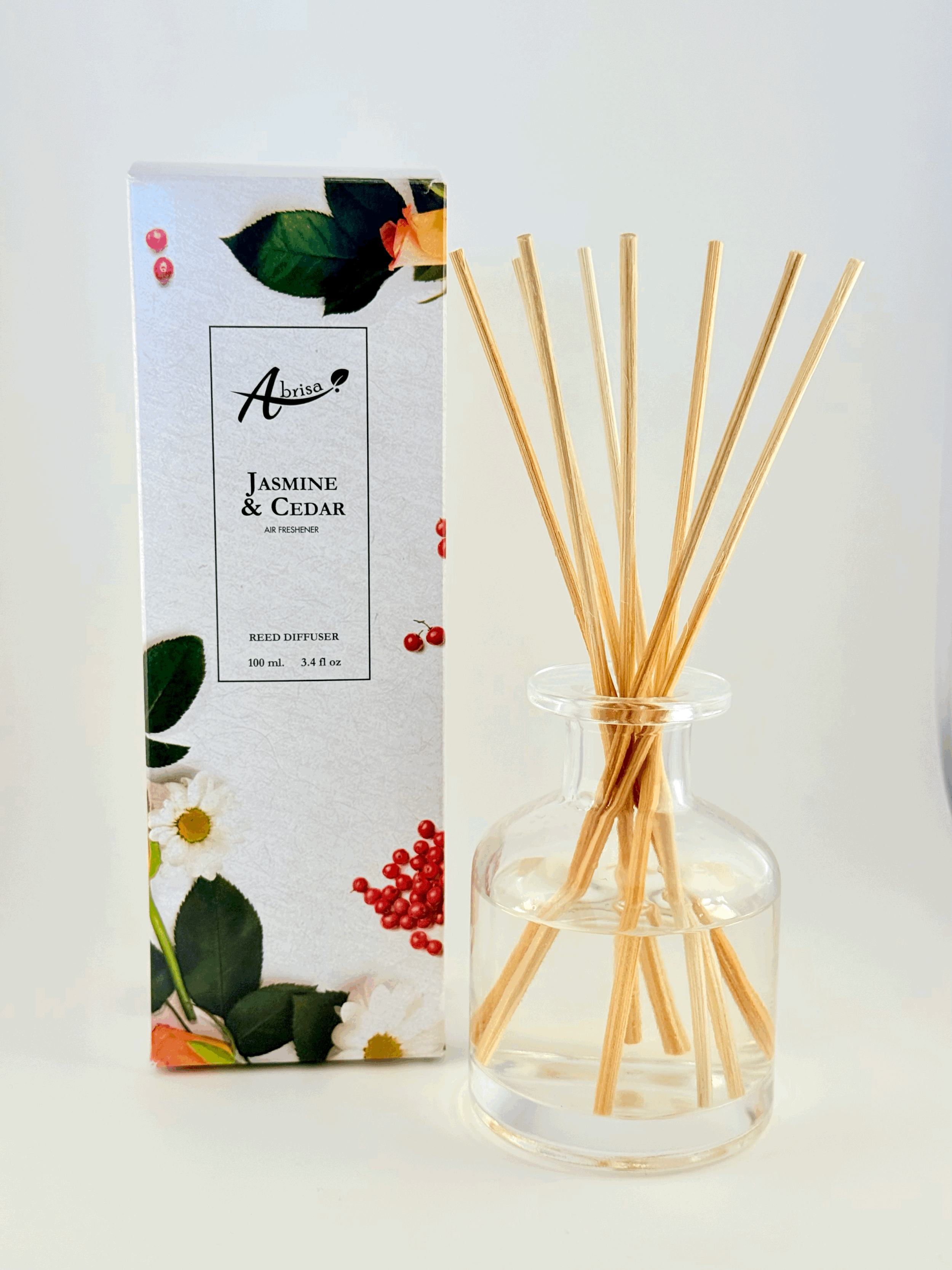Jasmine & Cedar - Reed Diffuser