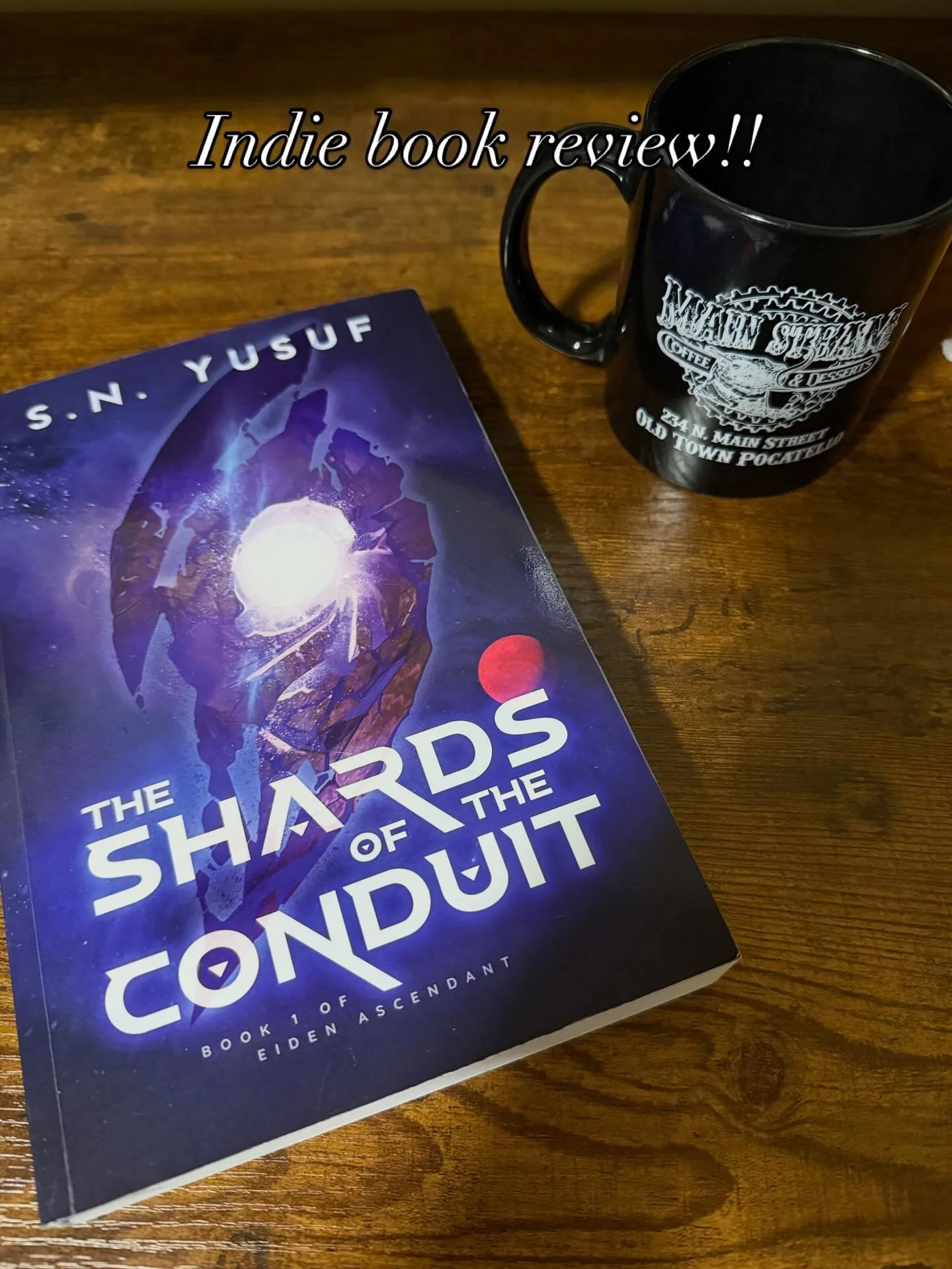 Ummm, y&rsquo;all, I LOVED this one! 

No spoilers: because that&rsquo;s how it should be ;) 

Shards of the Conduit is an excellent book one of author S.N. Yusuf. It&rsquo;s full of good world building, unique characters, intense action, and healthy