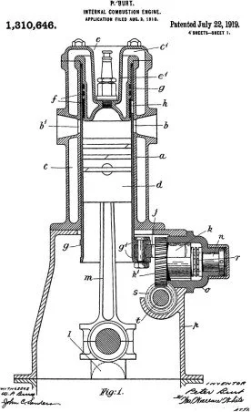 Daimler-Knight petrol engine