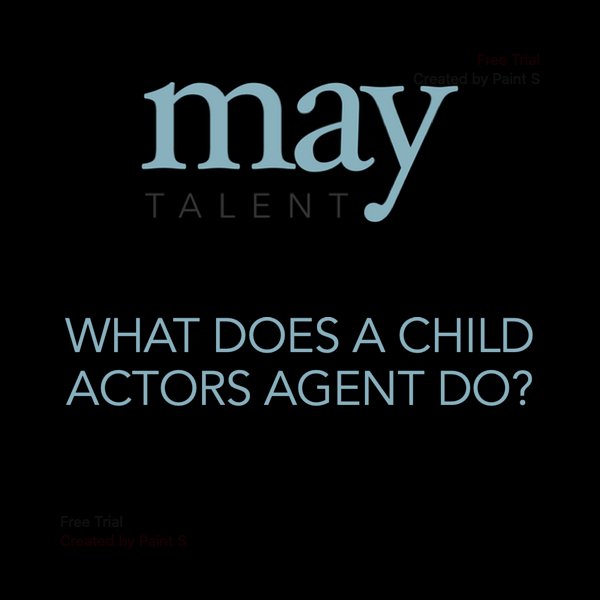 Child Actors Agent