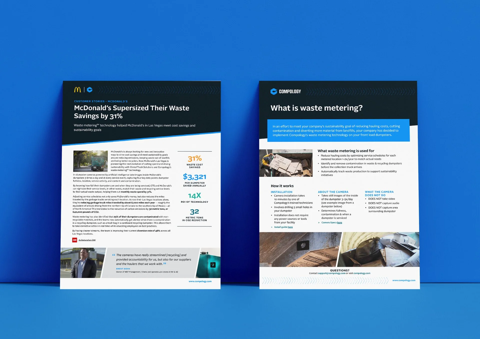 Compology- Marketing Collateral, Videos