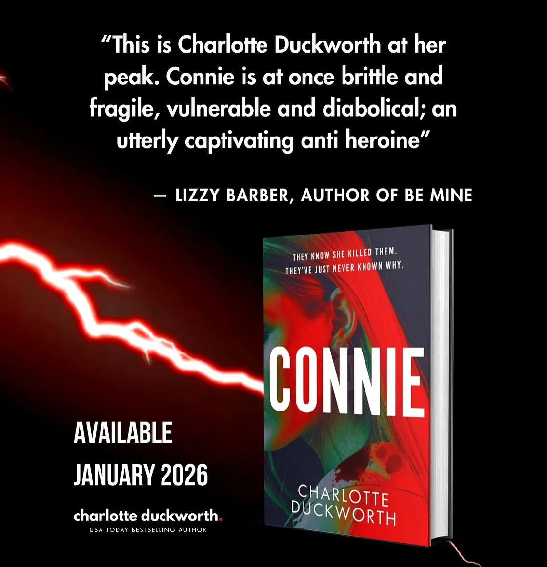 Thank you to my Harrogate wingwoman @bylizzybarber for this kind quote about Connie ❤️ I am in awe of Lizzy&rsquo;s beautiful writing so this means so much!