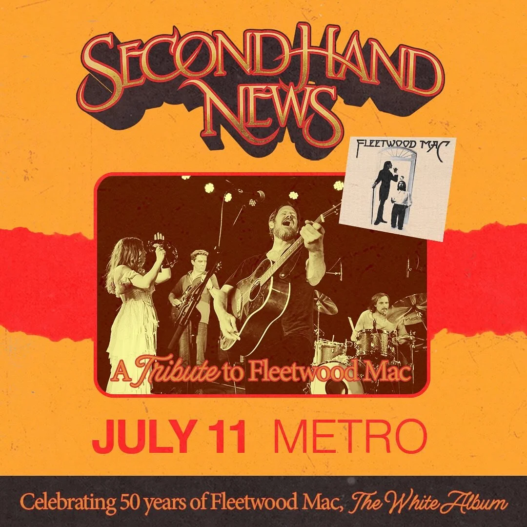 Metro is THIS FRIDAY! We can&rsquo;t wait to wish happy 50th birthday to an album that changed the course of pop rock. Will we see you there?? Tix in bio!!