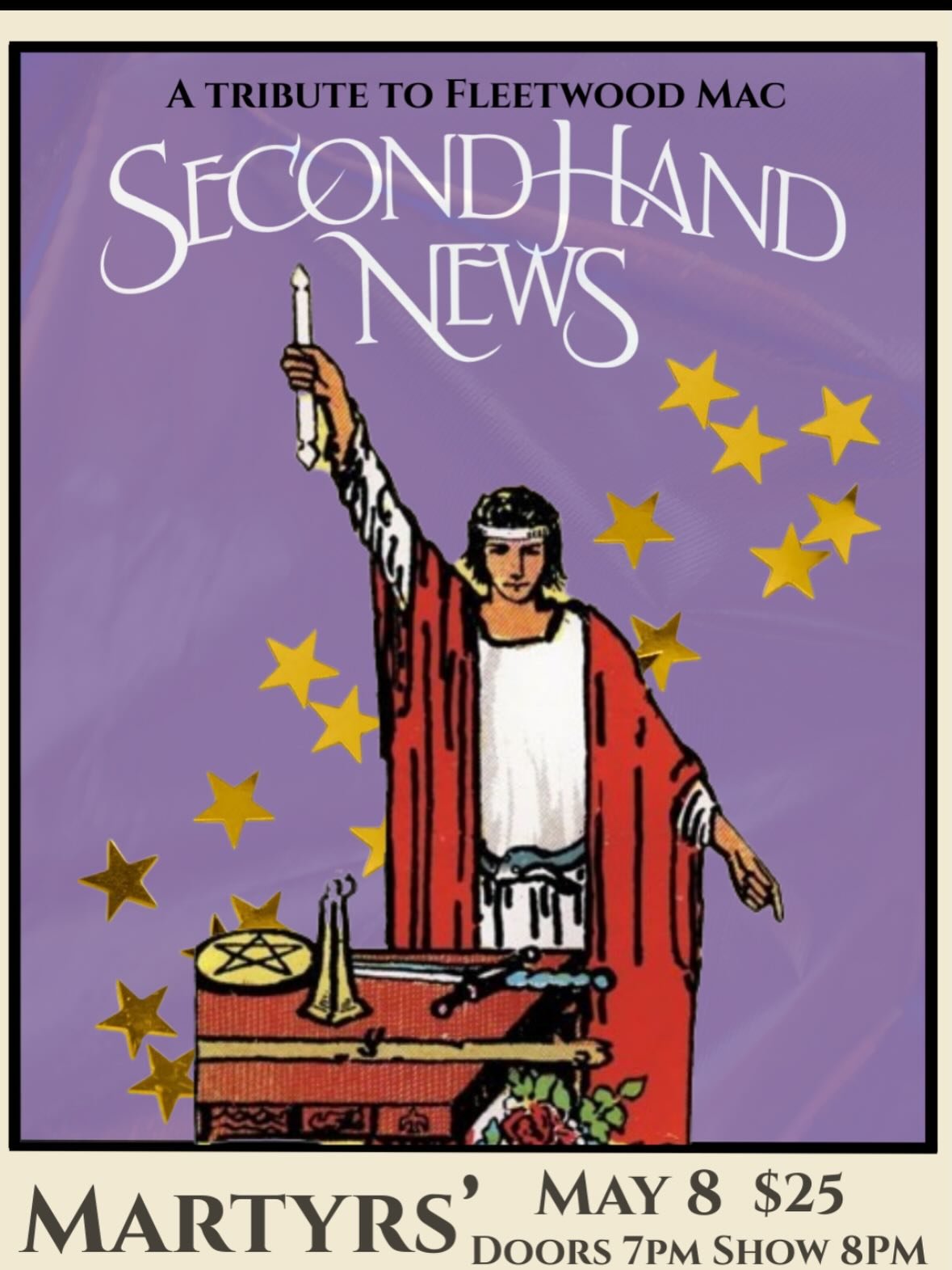 Here&rsquo;s a two card tarot spread to start your week✨

2 unique nights at @martyrslive are in your future 🔮 

Click the link on our home page to purchase tickets 🎟️