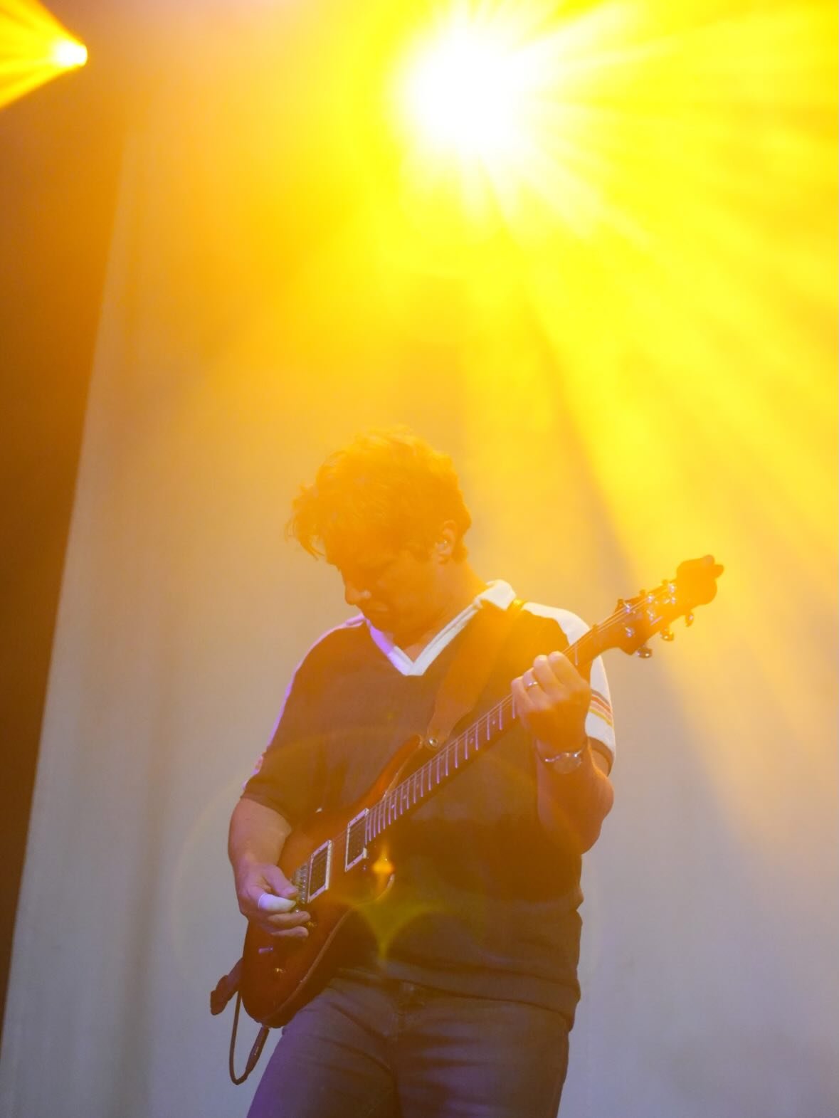 Wishing a very Happy Birthday to our guitarist Mike!

He is always crushing complex guitar parts on stage all while having a bright smile on his face ☀️

The energy he brings to the stage is one of the  important elements that makes our band successf
