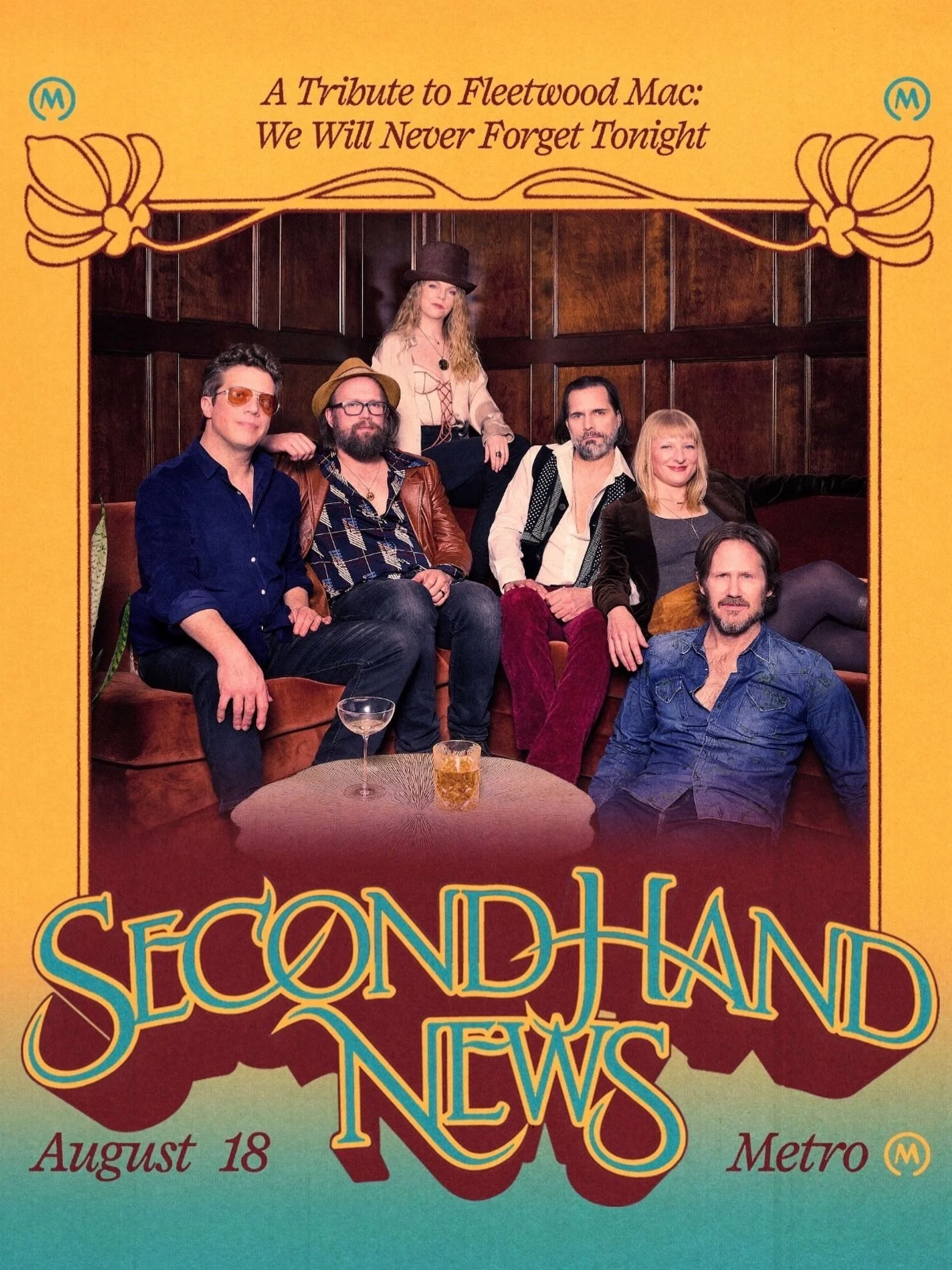 JUST ANNOUNCED 

Metro // 8.14.2026 // 8:00PM

🔒 Exclusive fan pre-sale - Thursday, 5.14
🎫 Tickets on-sale - Friday, 5.15

✦
✦
✦

#secondhandnews #metrochicago #fleetwoodmac #rock #livemusic