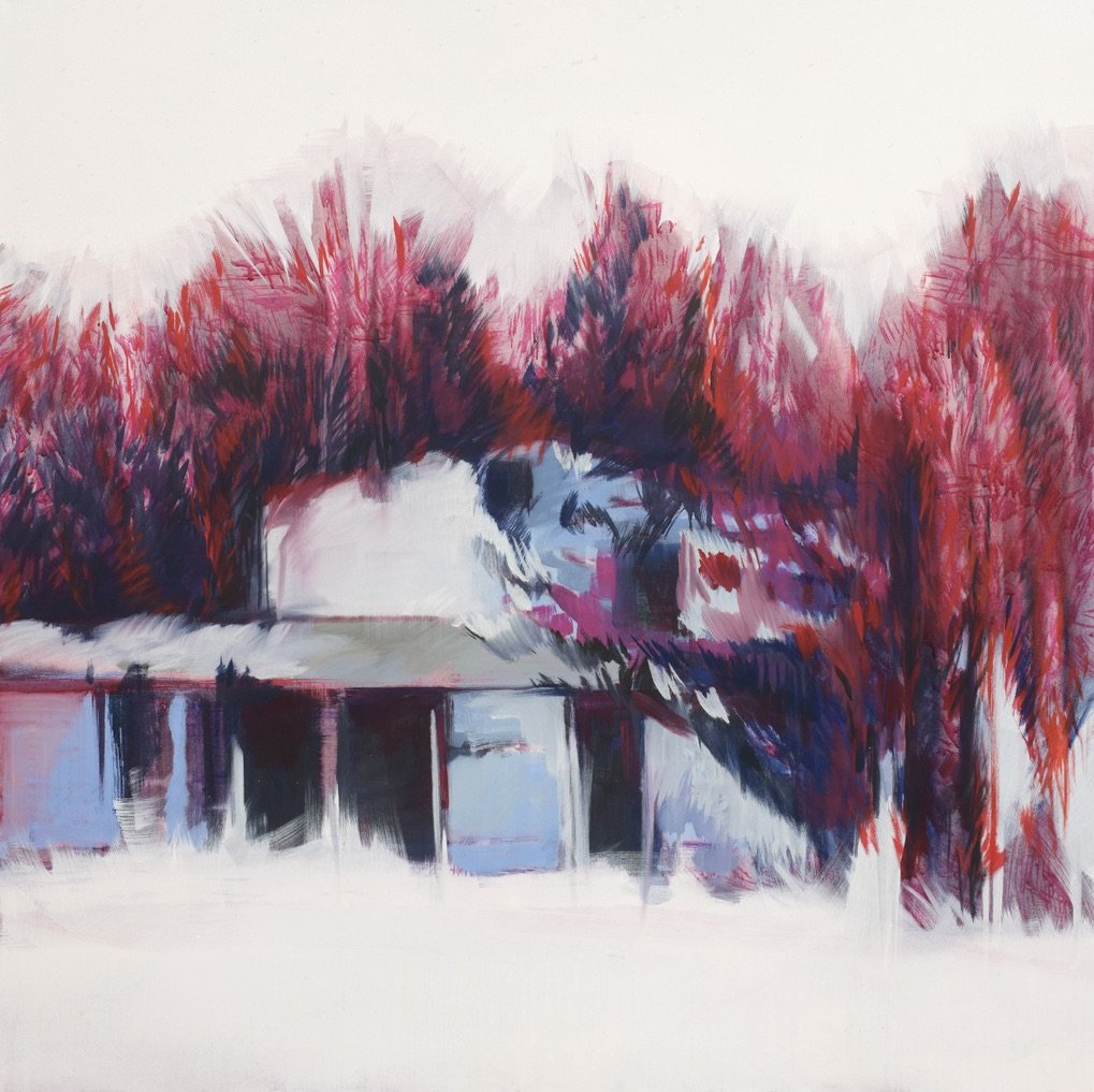 Offroad 6, Acrylic on Canvas, 130 x 130, 2024