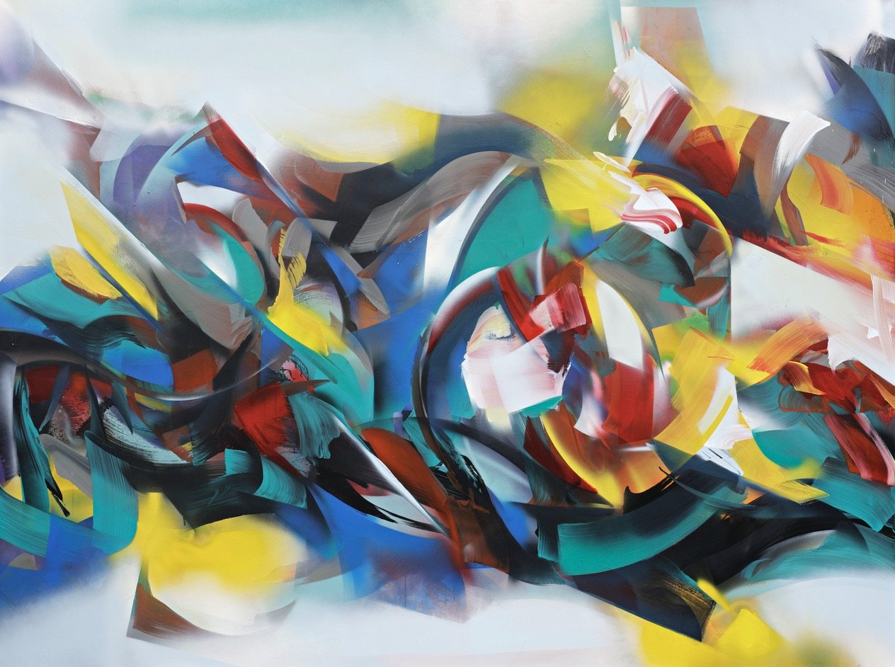 Untitled, Acrylic on Canvas, 150 x 200, 2020