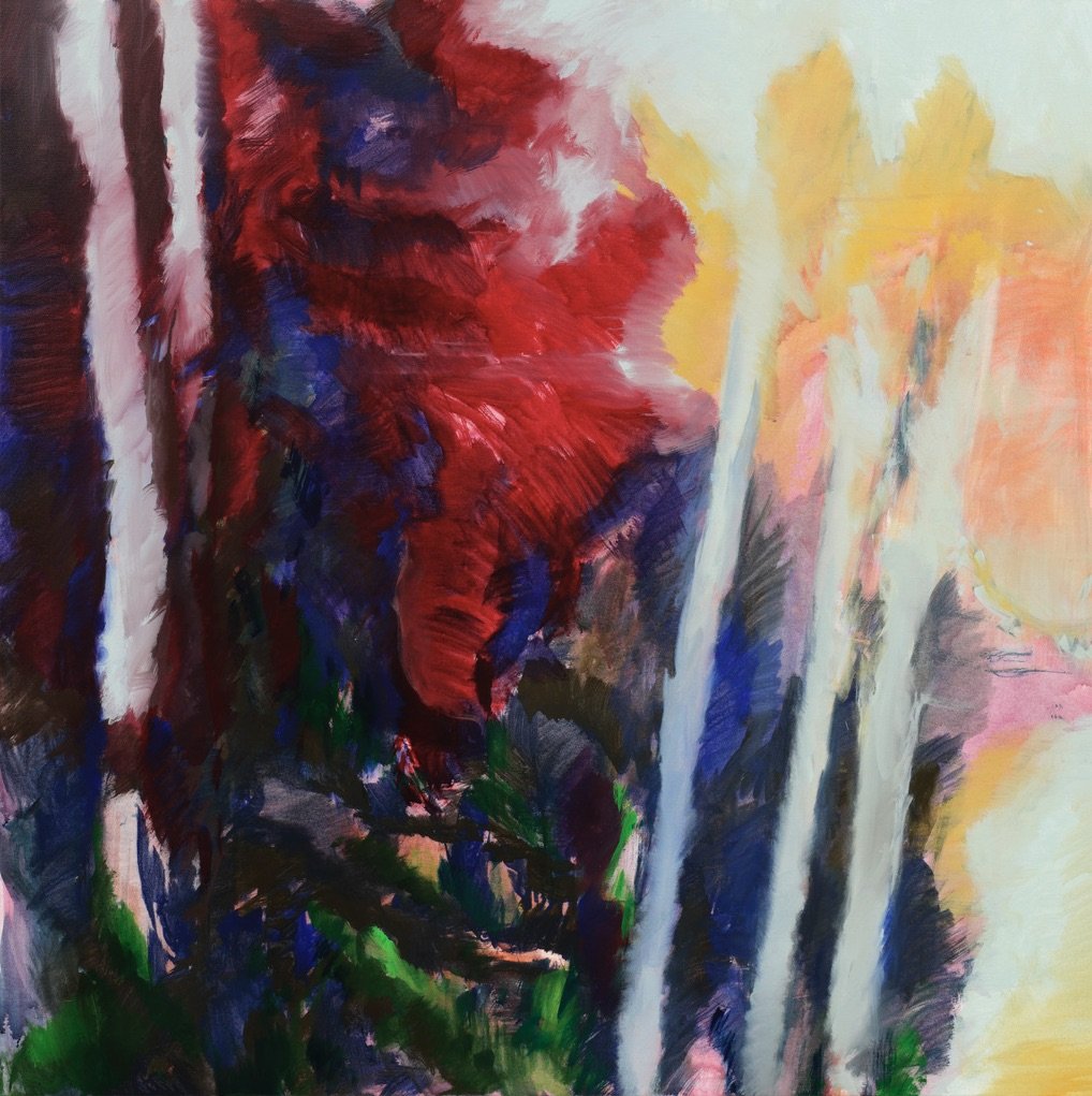 Offroad 4, Acrylic on Canvas, 130 x 130, 2024