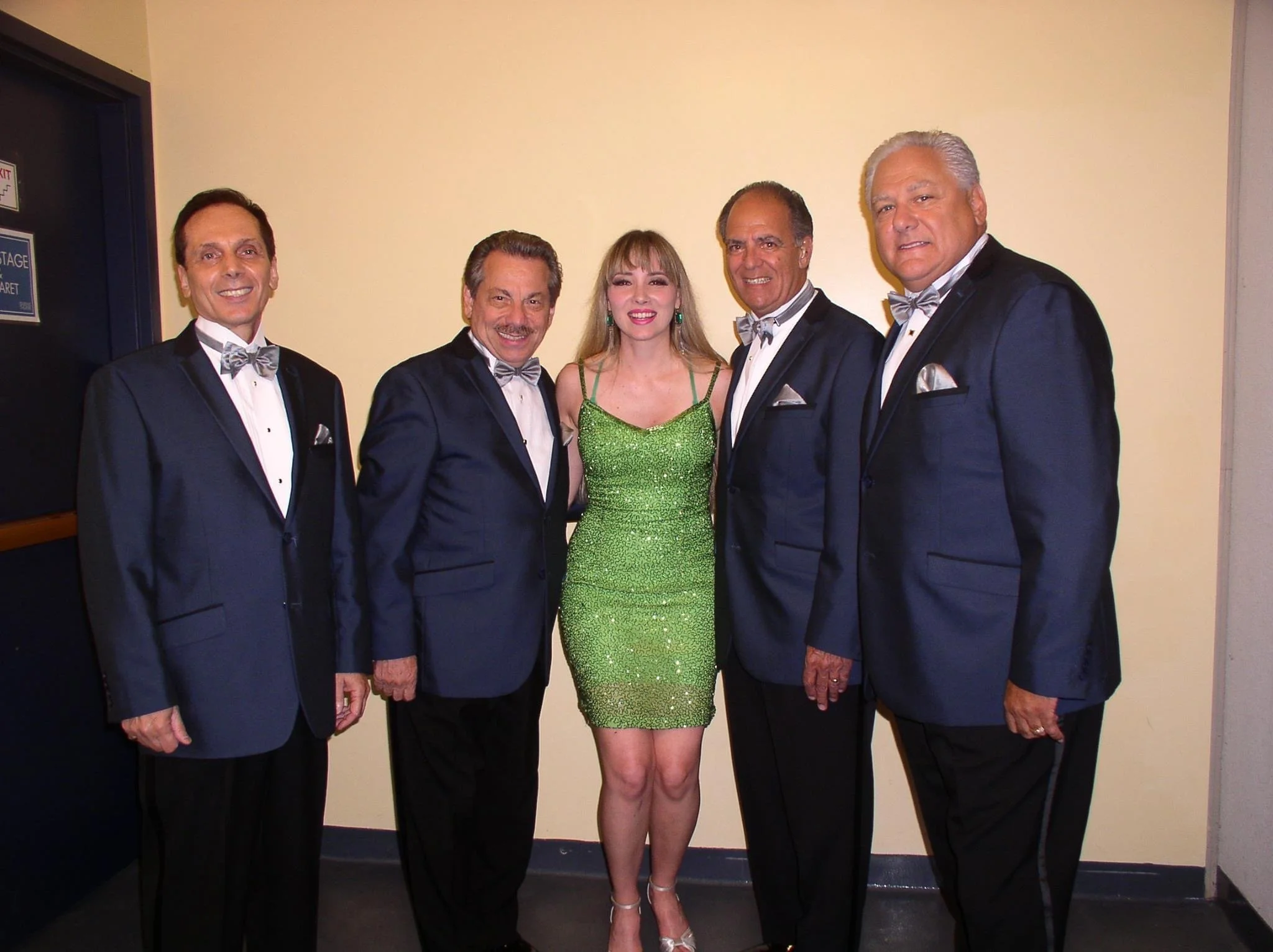 On the bill with The Duprees at Queens Theater in the Park.