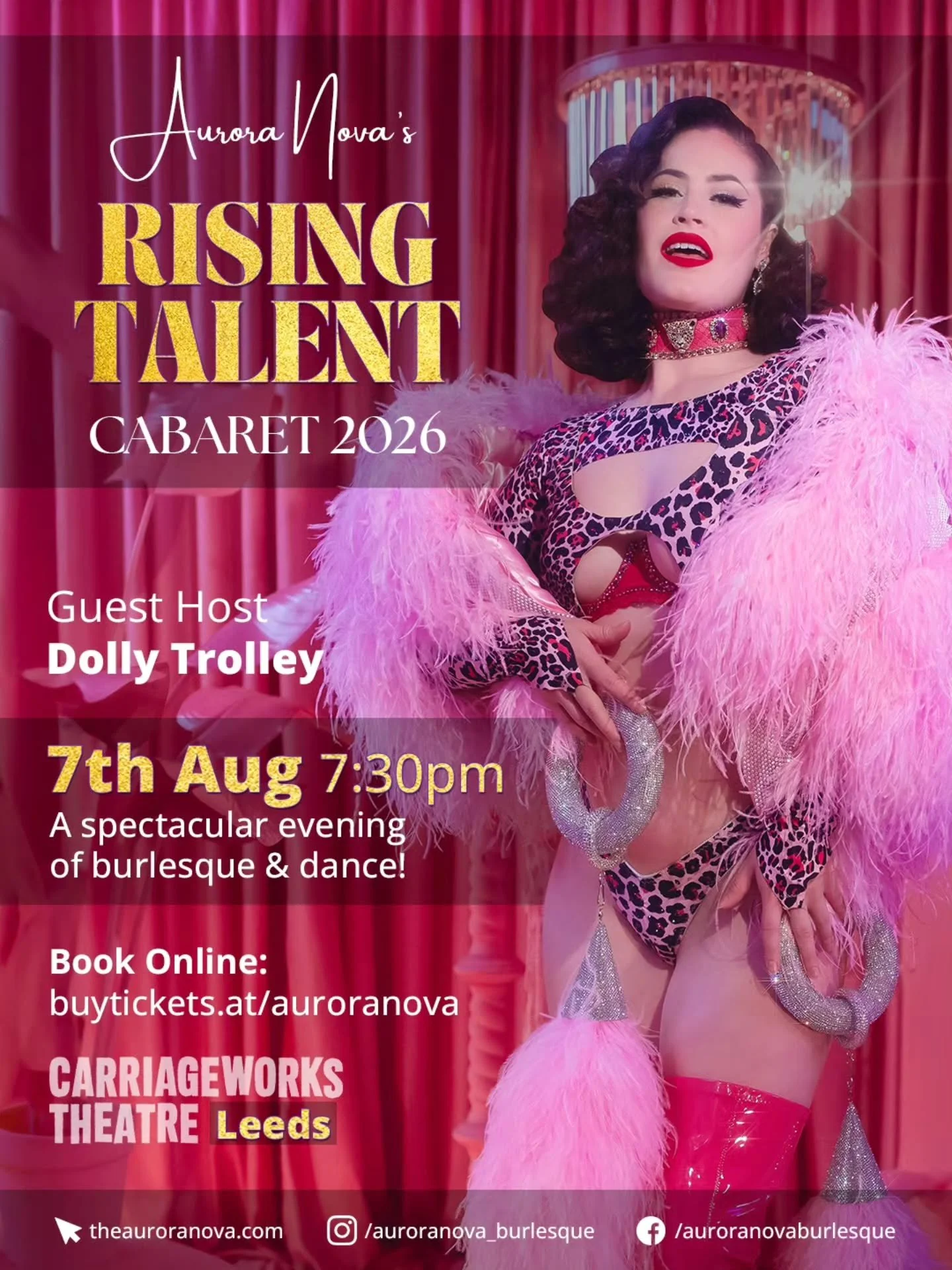 LEEDS! Don't miss the *biggest* b♡rlesque show in the city on Friday 7th August at @carriageworkstheatre. Who will I see there? ✨️👀

🎟 More Info | Book in bio 🔗

This year there are over 40 talented, emerging local artists performing across three 