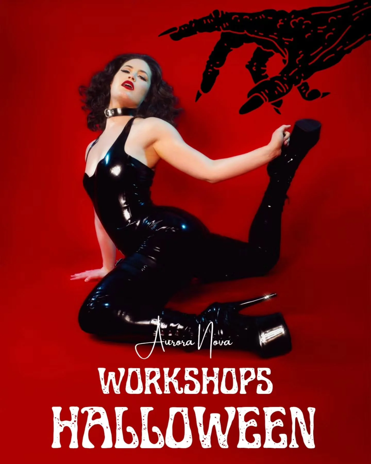 Next Sunday 25th Oct in Leeds! 🎃

Join me for an EPIC day of Halloween workshops, all Beginner friendly and guaranteed to be *spooky* sxxy 😈

12:30pm - Bewitched B'rlesque
2:15pm - Hellish Heels
4pm - Forbidden Floorwork

🎟 More Info | Book in bio
