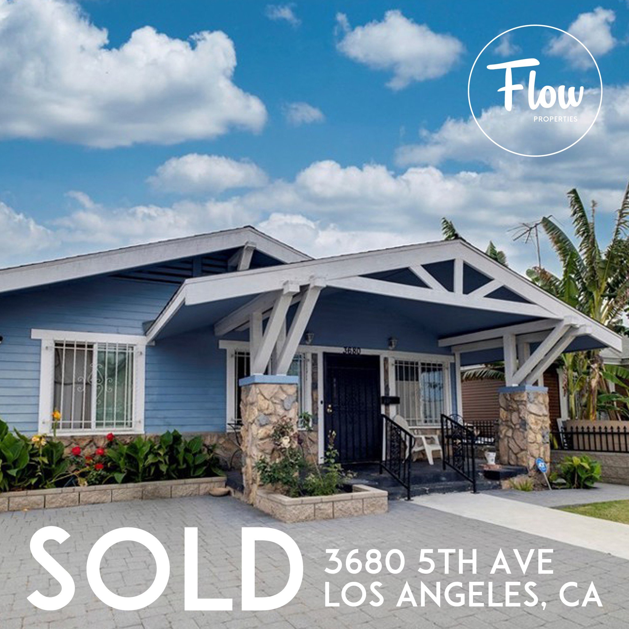 SOLD in Jefferson Park! 3680 5th Ave. Congrats to the buyers on their historic California bungalow! Sold for $760,000.

Buyer Representation:
Douglas Stoddard - Flow Properties (DRE 01828598)

#jeffersonparkrealestate