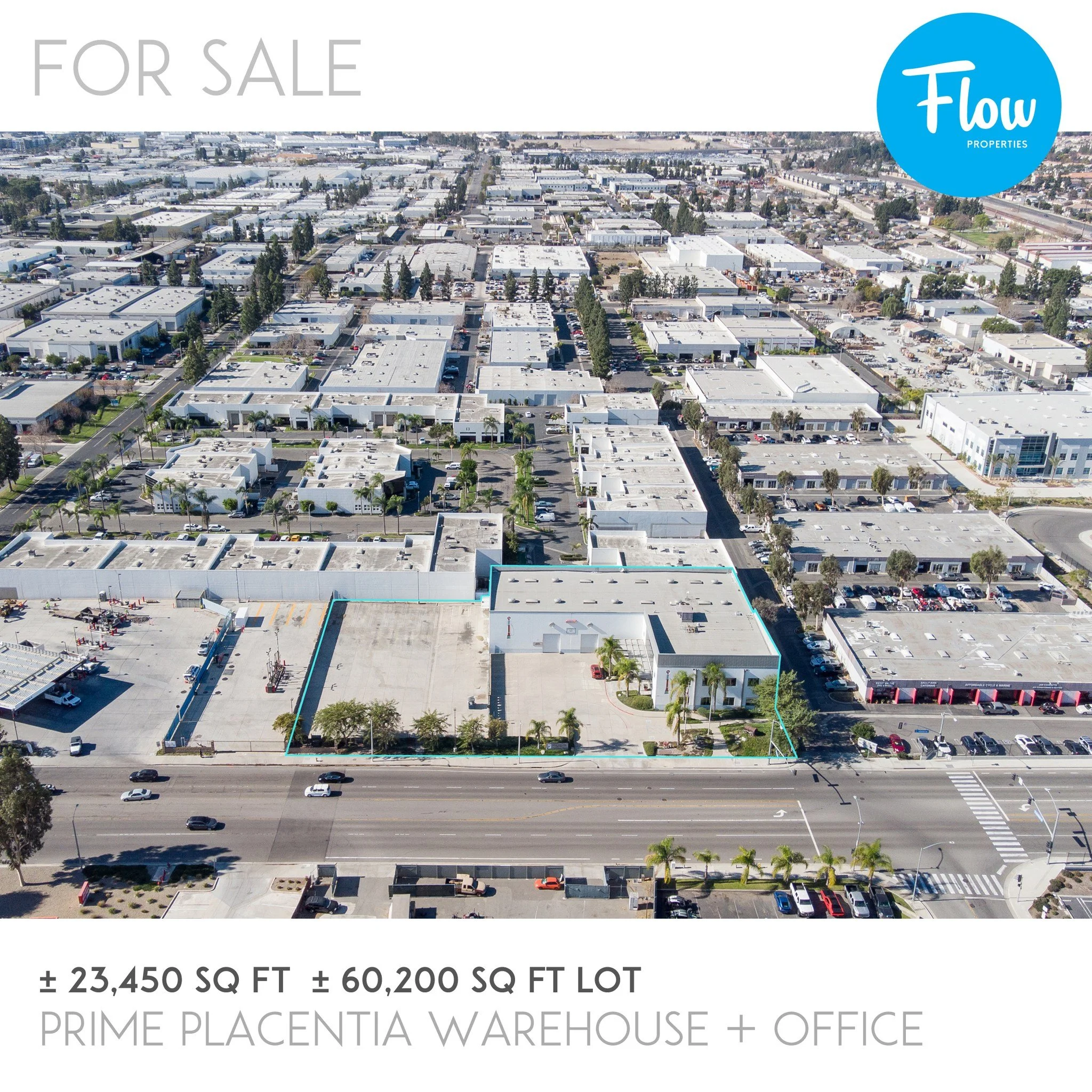 FOR SALE: Highly Visible Placentia Flagship Warehouse + Office. 23,450 sq ft on a 60,200 sq ft lot. Located on a Major Commercial Thoroughfare.

$9,500,000 Asking

Listed by: Adam Kawasawa - Flow Properties (DRE 01751923)

____

#orangecountyindustri