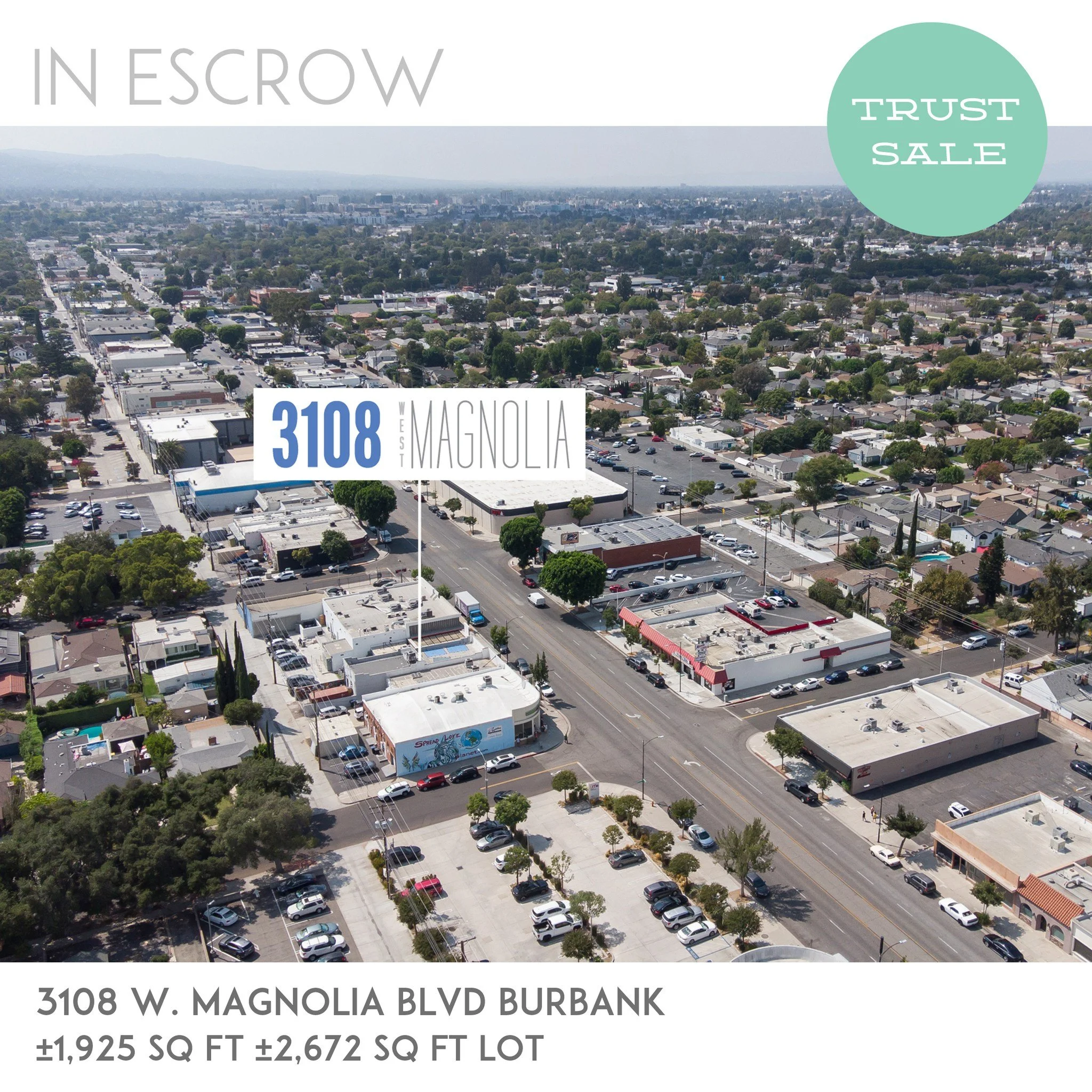 ACCEPTING BACKUP OFFERS: 3108 W. Magnolia Blvd Burbank. Prime Magnolia Park retail building. Perfect for Owner-Users. Near the iconic Pinnochio's, Portos, and all of the great shops in Magnolia Park.

#commercialrealestate #BurbankRealEstate