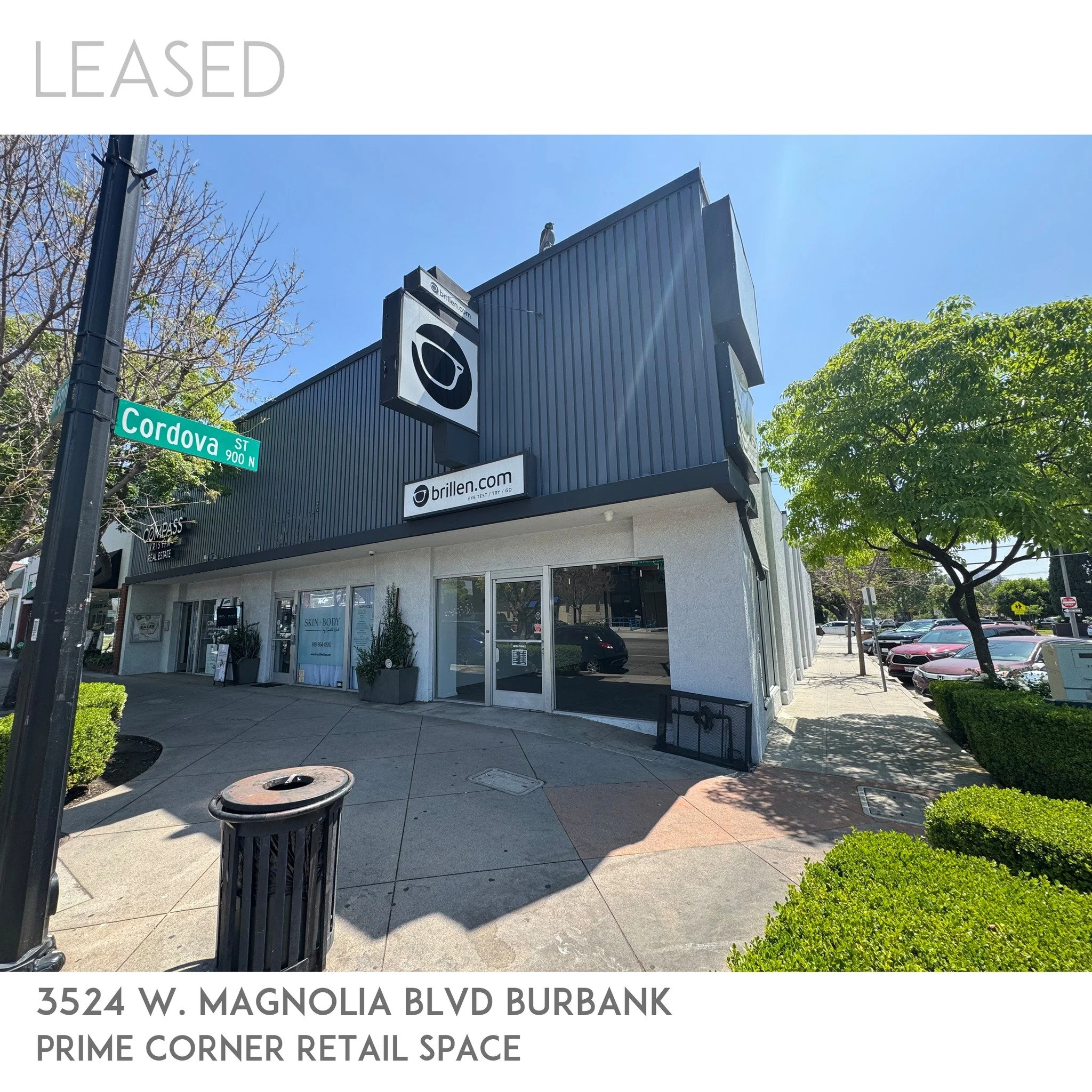 LEASED: 3524 W. Magnolia Blvd in Burbank California. 2,000 SF of prime Magnolia Park corner retail. The future home of the legendary Hollywood Book &amp; Poster. Thank you to Jorge Villa and the Porto's Bakery family. 

Leased by:
Adam Kawasawa
Doug 