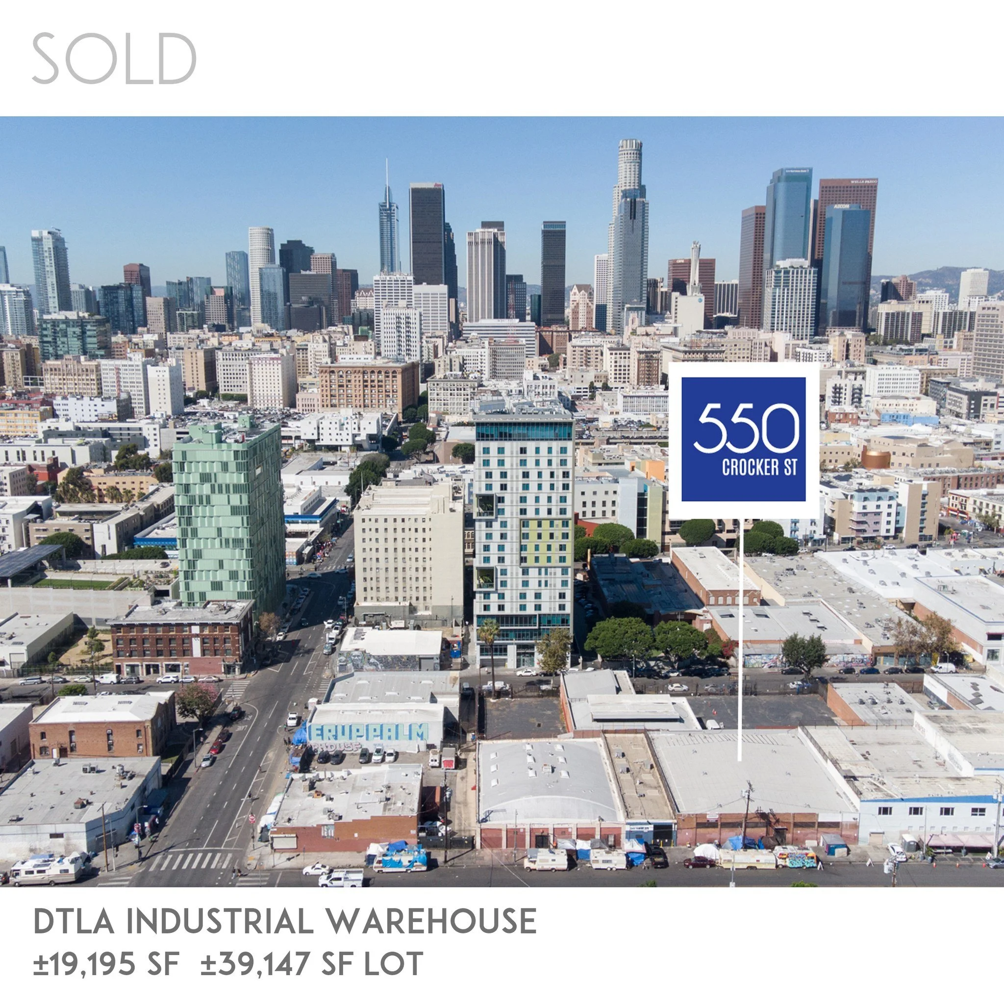 SOLD: 550 Crocker St. Los Angeles, CA 90013. Congrats to the seller LANY and the new owner Golden State Seafood. Sold for $4,700,000

Sold by:
Adam Kawasawa (DRE 01751923)
Flow Properties

#dtlarealestate #losangelesindustrialrealestate