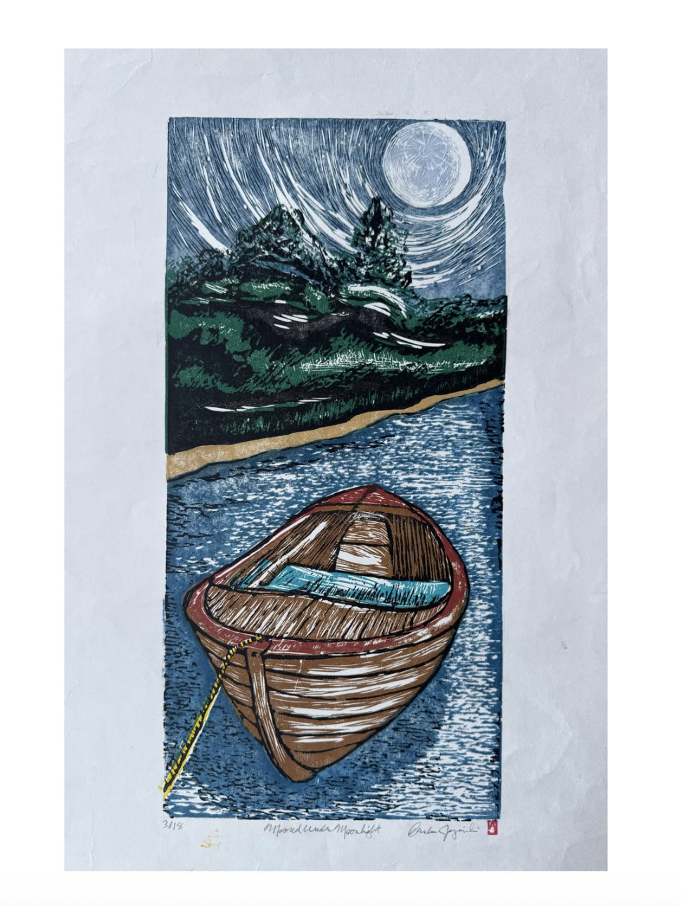 Moored in the Moonlight
