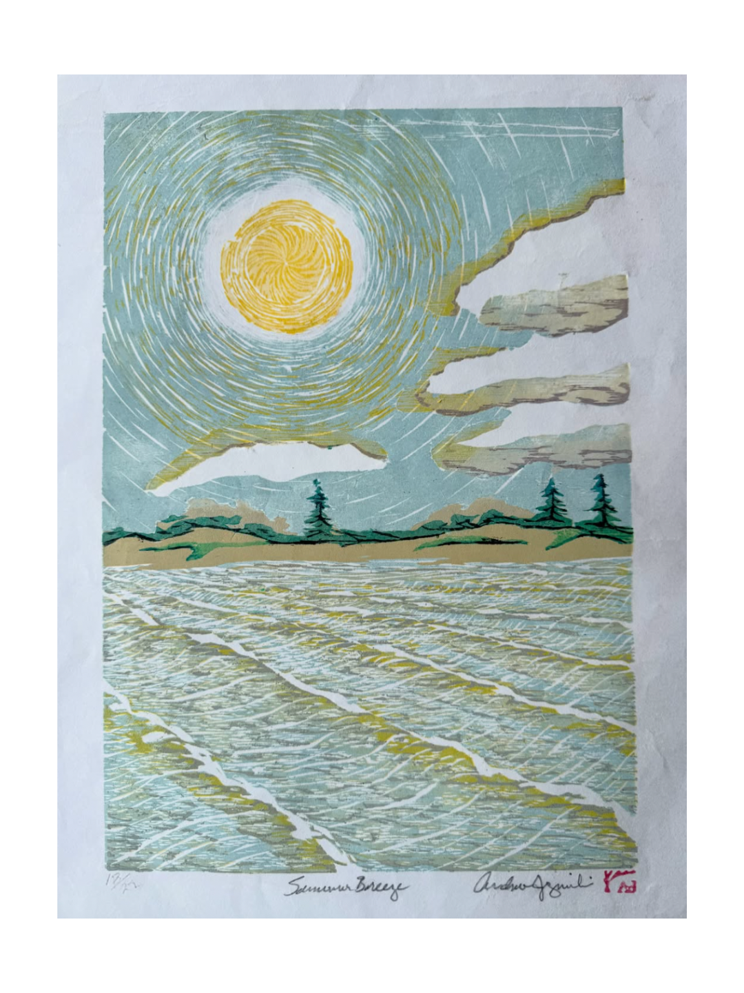 Andrew Jagniecki_printmaking art for sale_Summer Breeze.png