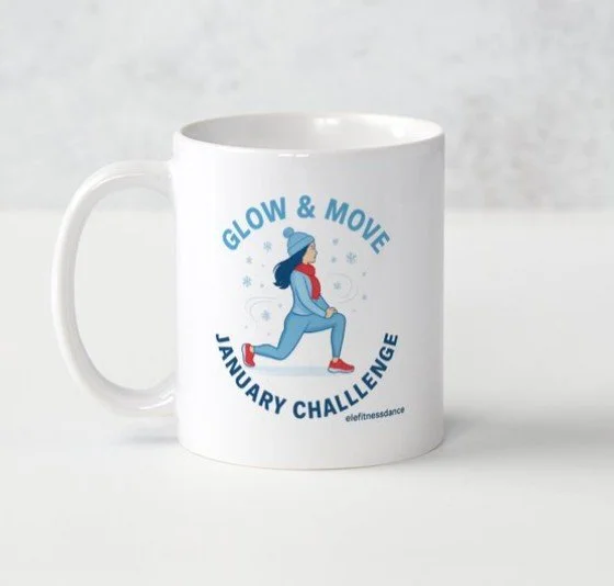 EleFitnessDance Logo Mug - White Ceramic 325 ml