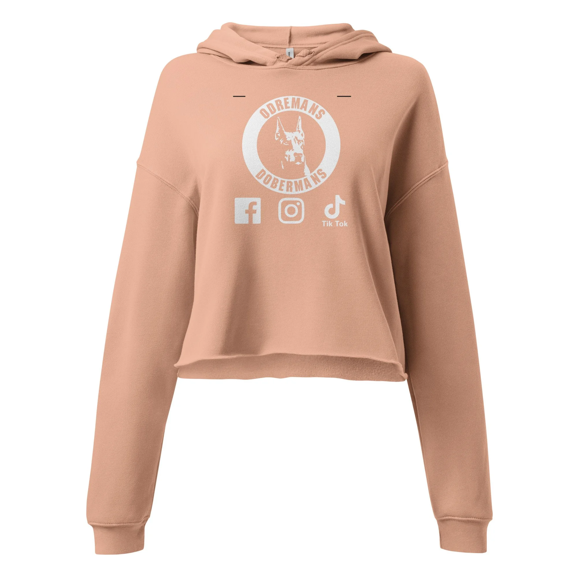 Crop Hoodie - Odreman's Dobermans