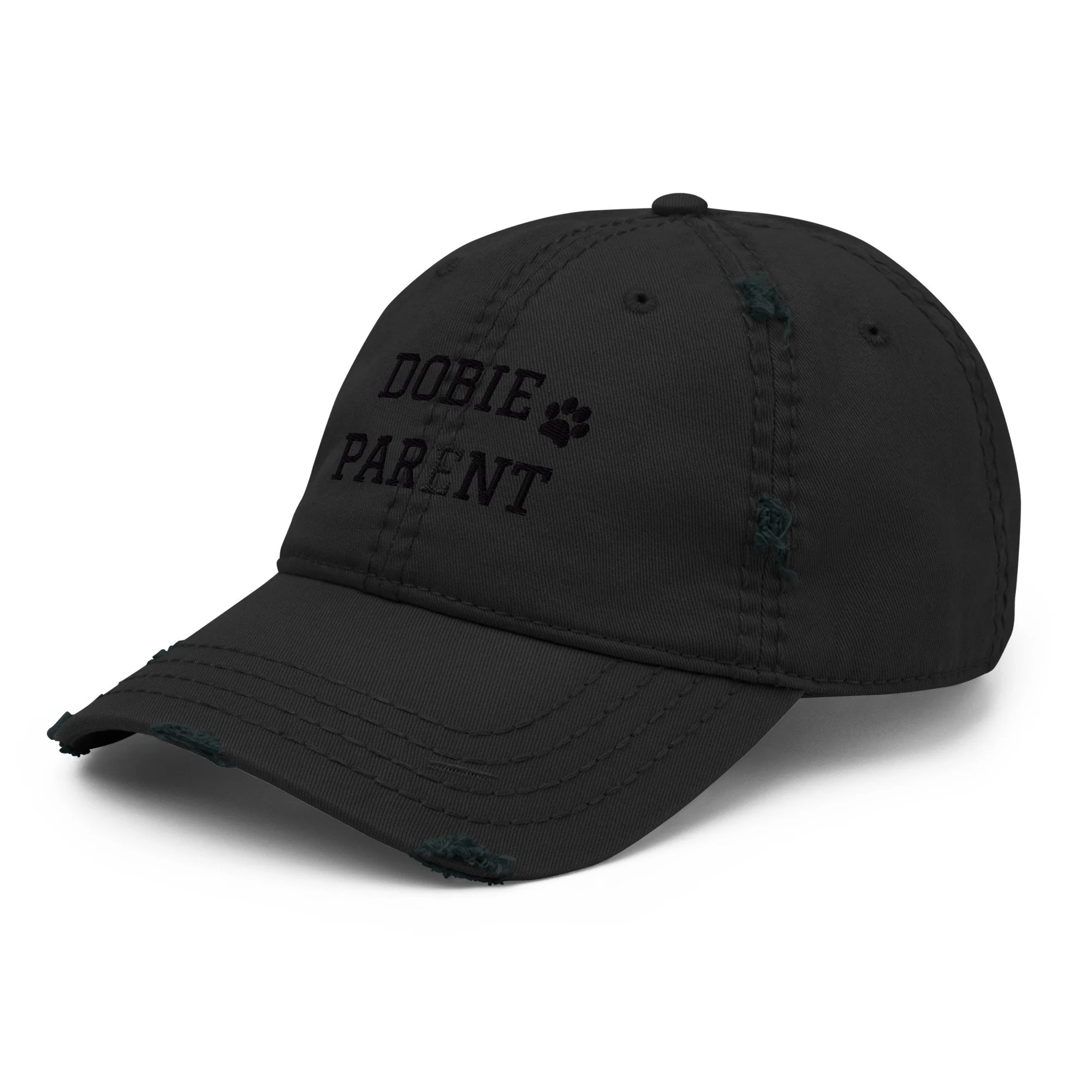 Distressed Dad Hat - Odreman's Dobermans