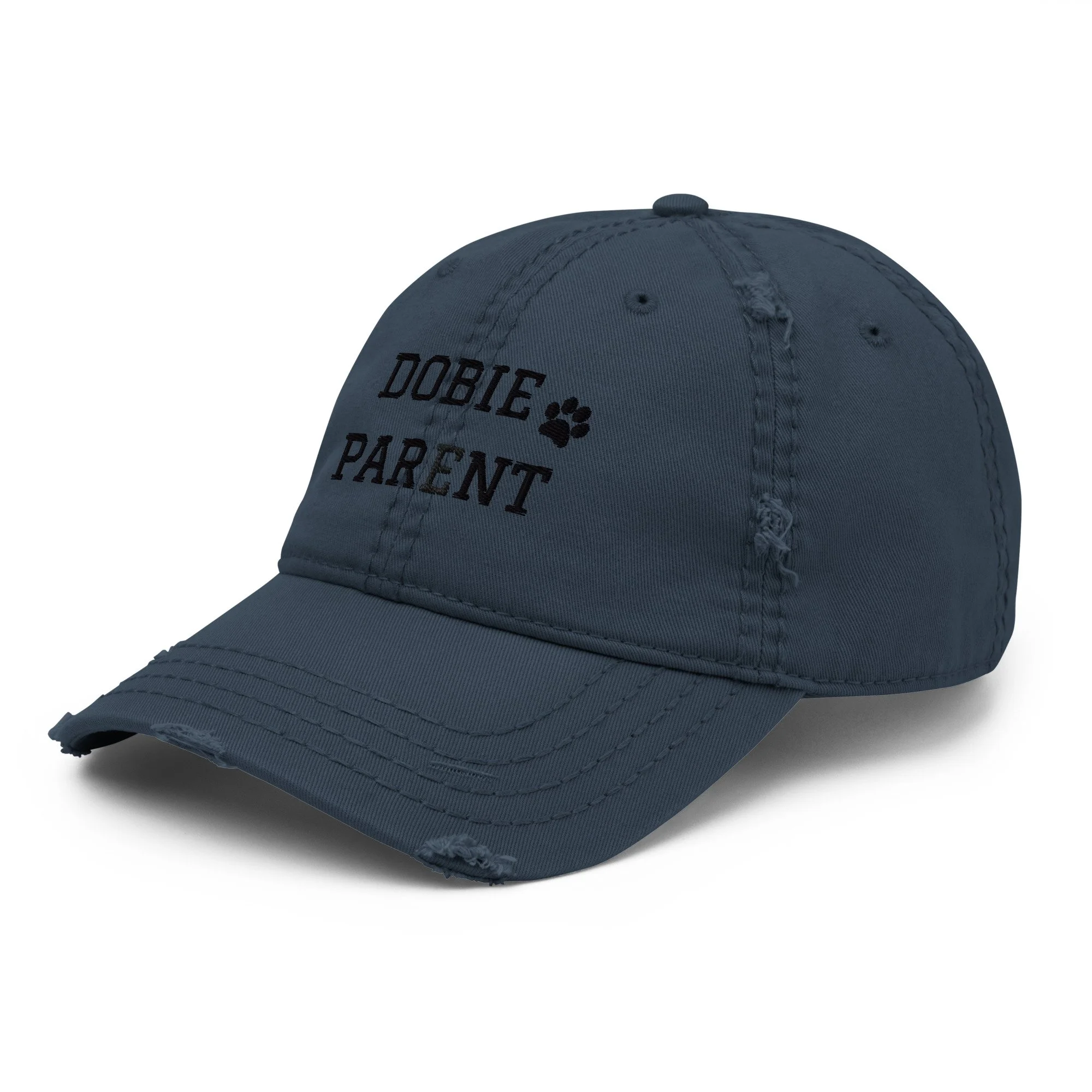 Distressed Dad Hat - Odreman's Dobermans