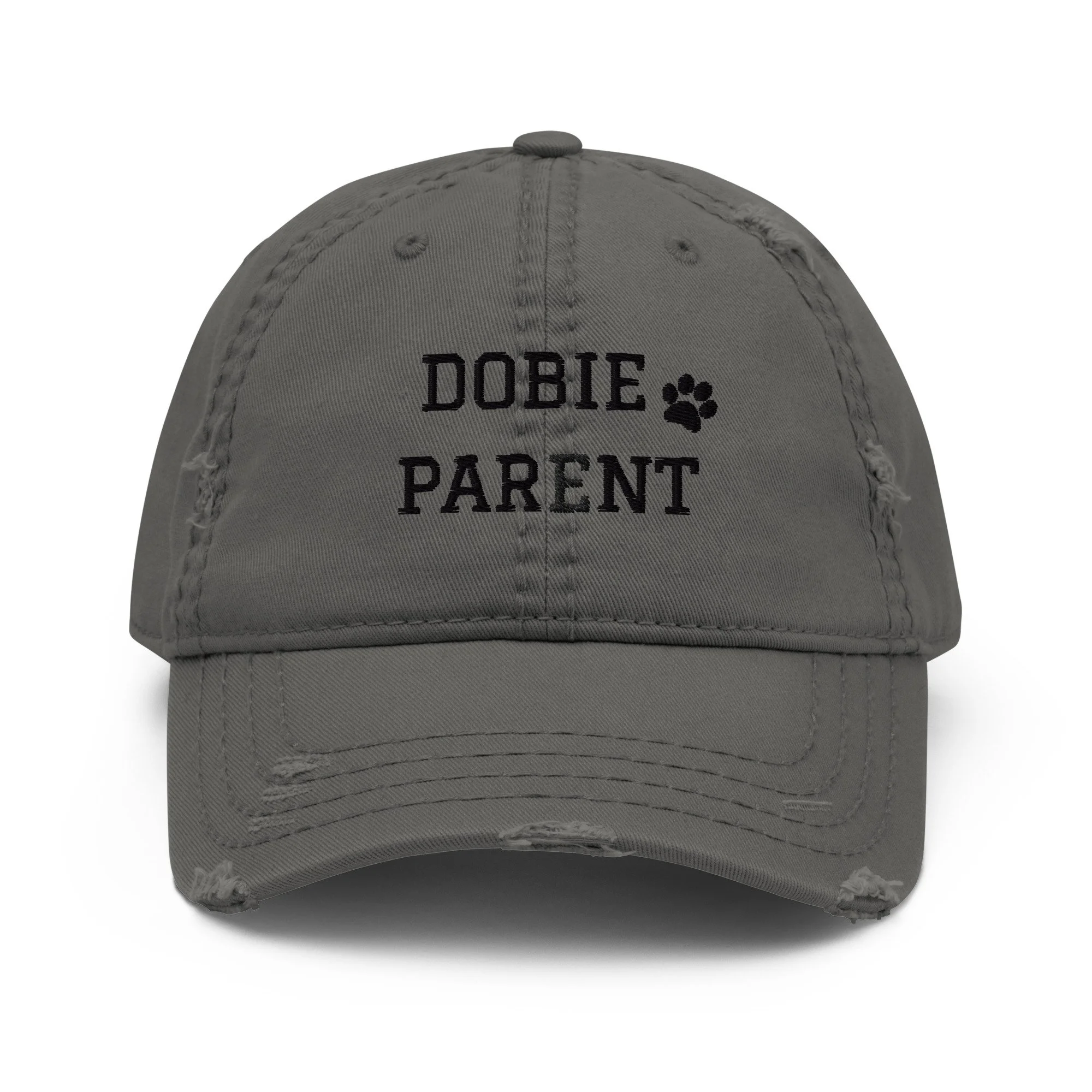 Distressed Dad Hat - Odreman's Dobermans