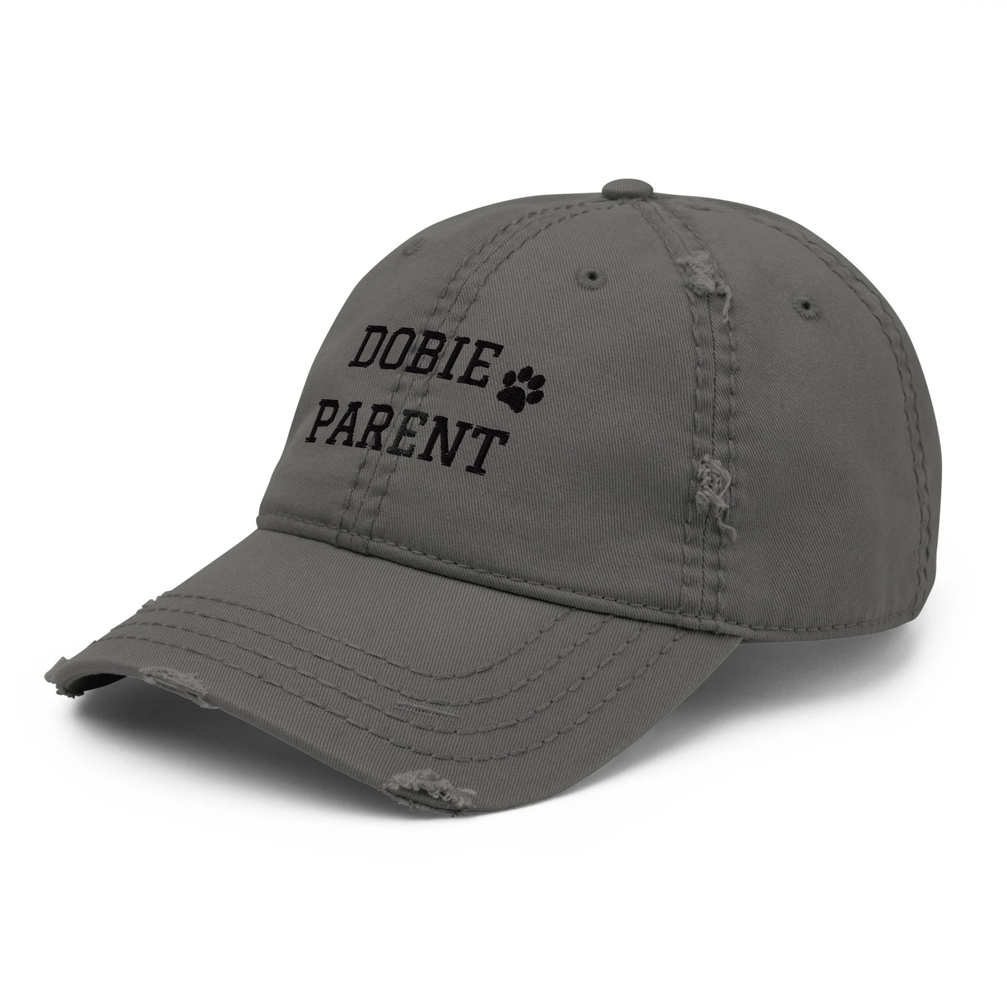 Distressed Dad Hat - Odreman's Dobermans