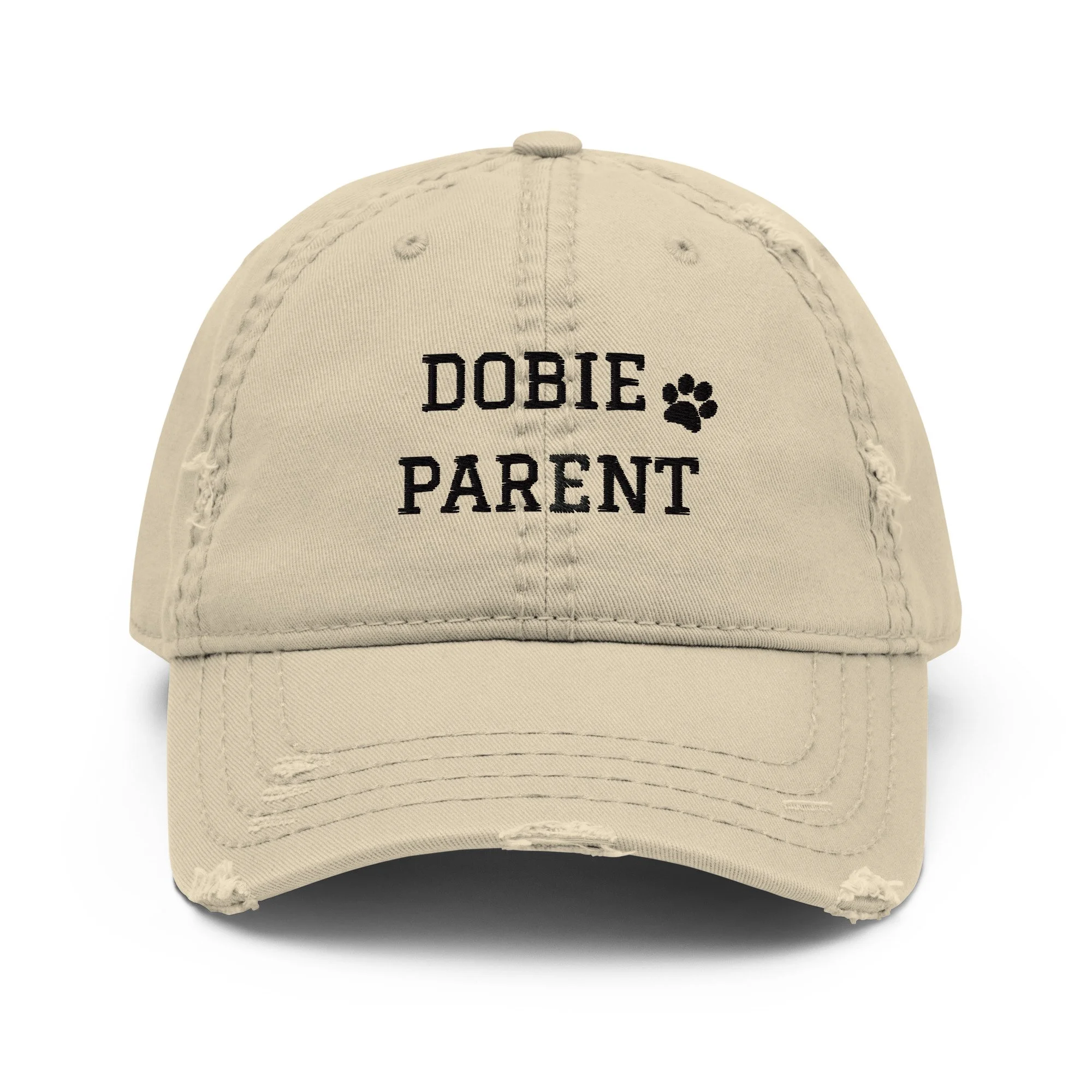 Distressed Dad Hat - Odreman's Dobermans