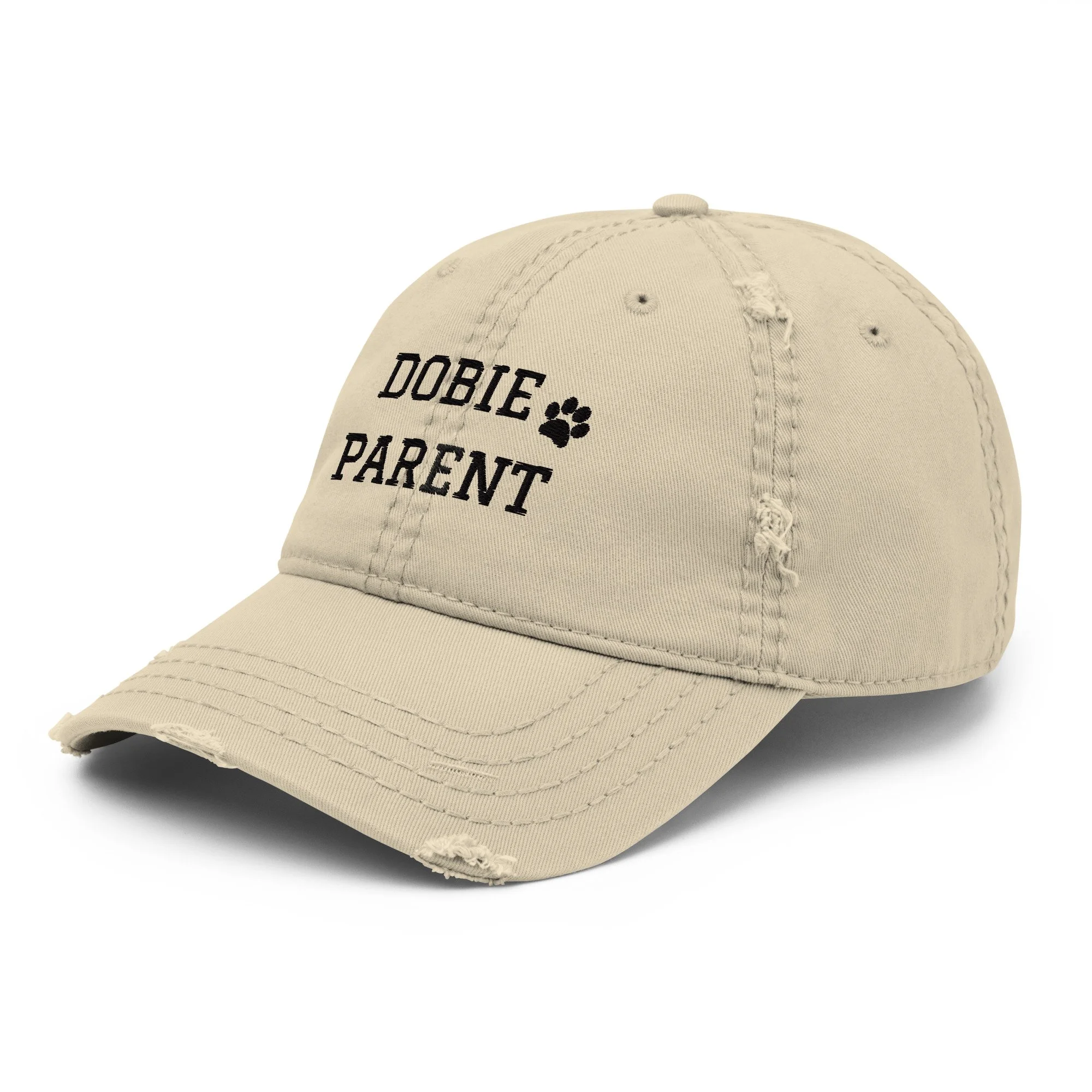 Distressed Dad Hat - Odreman's Dobermans