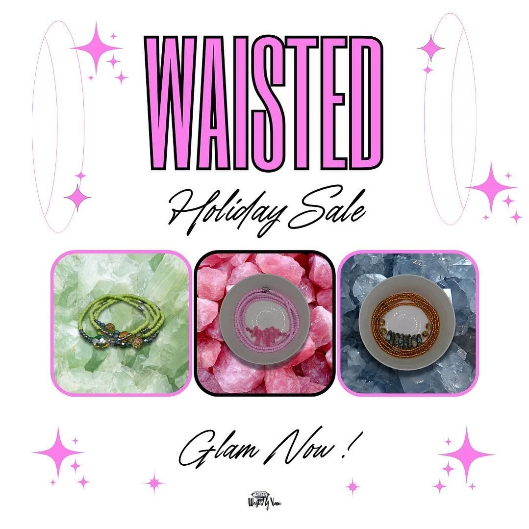 Our bestsellers are still on sale❣️
Bundle & save🤑 with Waisted🔗in bio 💝
.
.
#waistedbyvonnie #waistbeadsets #goddessbeads #crystalwaistbeads #customwaistbeads #crystaljewelry #waistbeadlovers #crystalbracelets #waistbeadsforallsizes #waistbe