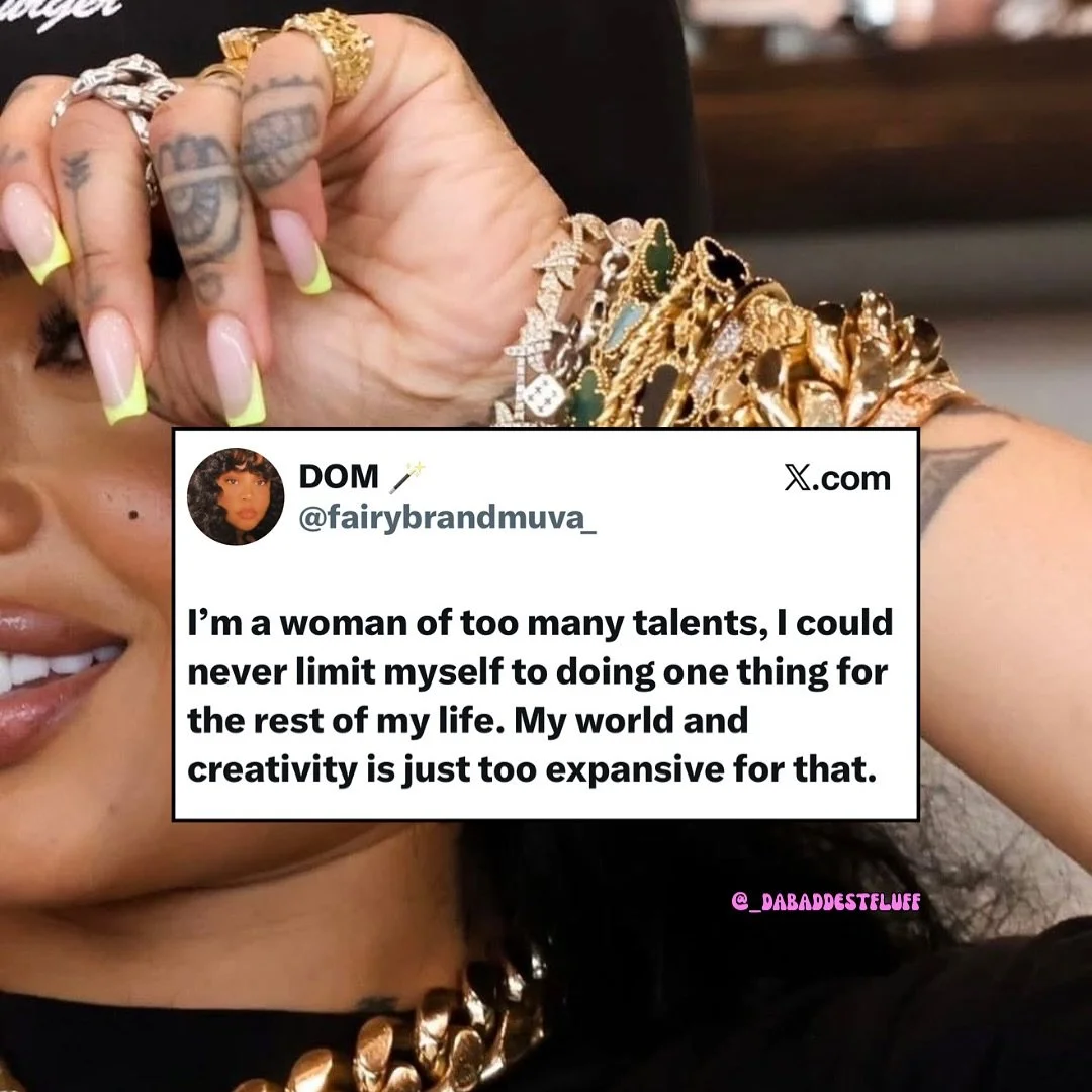 Time to slay another day💅🏾
Daily Baddie Affirmations for healing & self love follow me here on IG and Pinterest for more🪄✨💗
.
.
#divinefeminineenergy #divineenergy #divineblessings #thatgirlera #thatgirlenergy