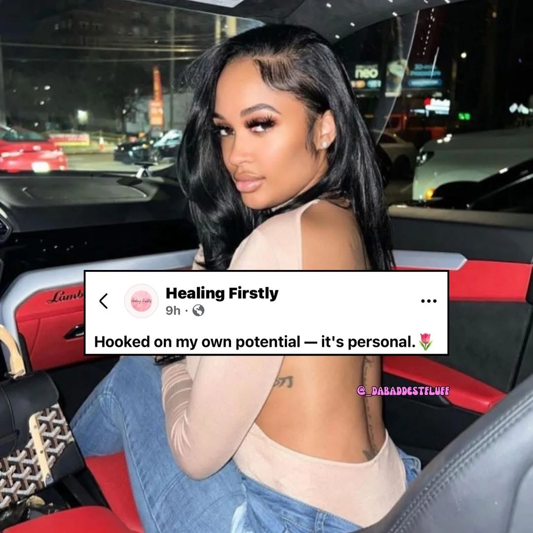 VERY Personal✨💅🏽

Daily Baddie Affirmations for healing &amp; self love follow me here on IG and Pinterest for more🪄✨💗
.
.
#UnapologeticallyMe #SlayQueen #BaddieVibesOnly #GlowUpSeason #MainCharacterEnergy #ConfidenceIsKey #AffirmationsDaily