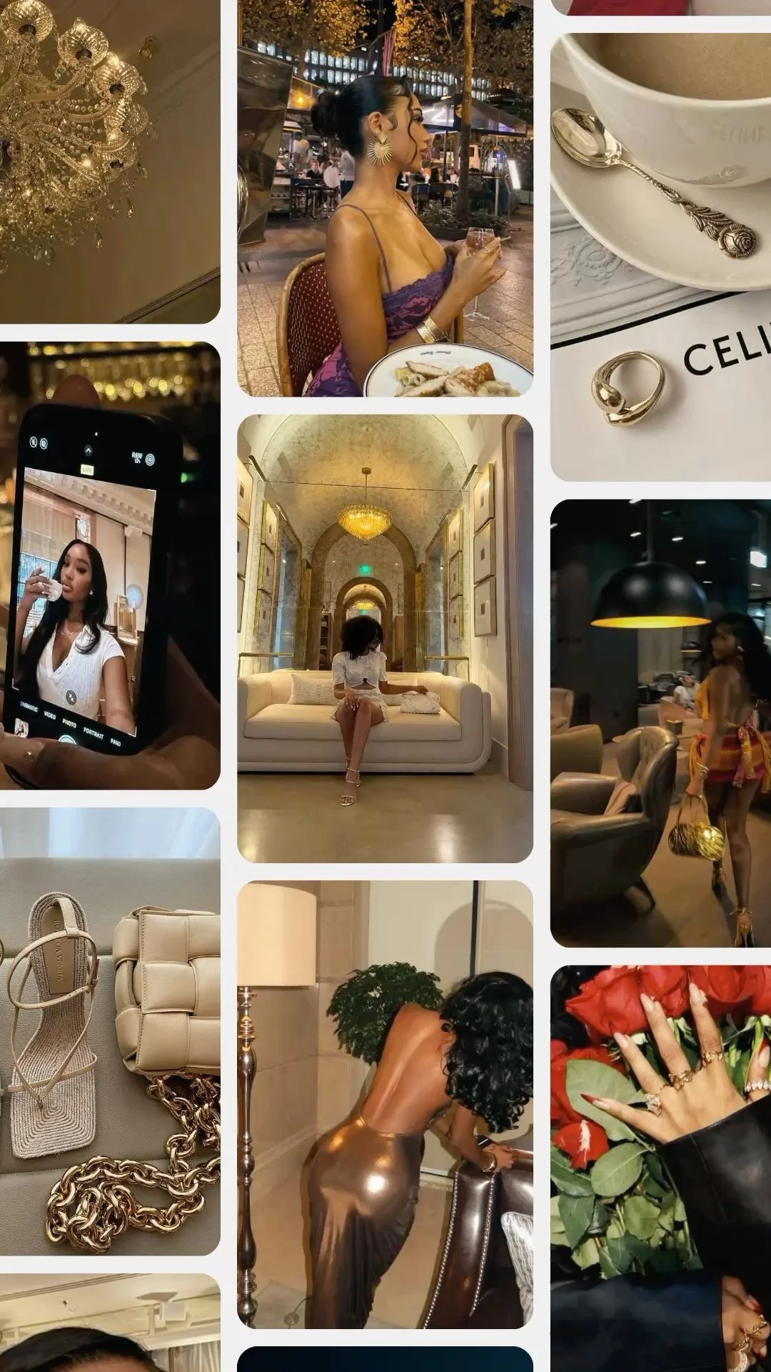 Pinterest mood board aesthetic